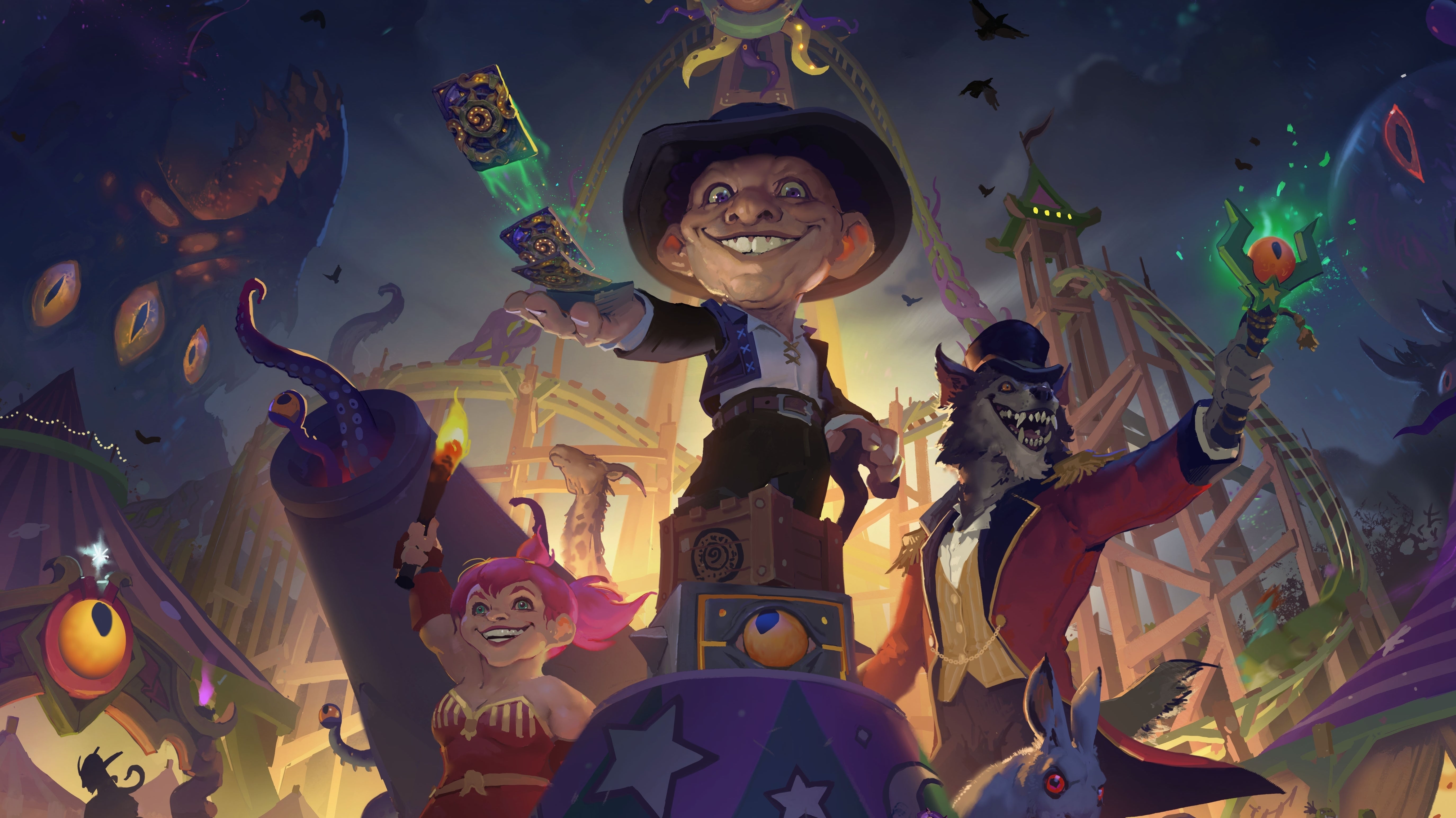 Image for Hearthstone's Madness at the Darkmoon Faire expansion is out in November