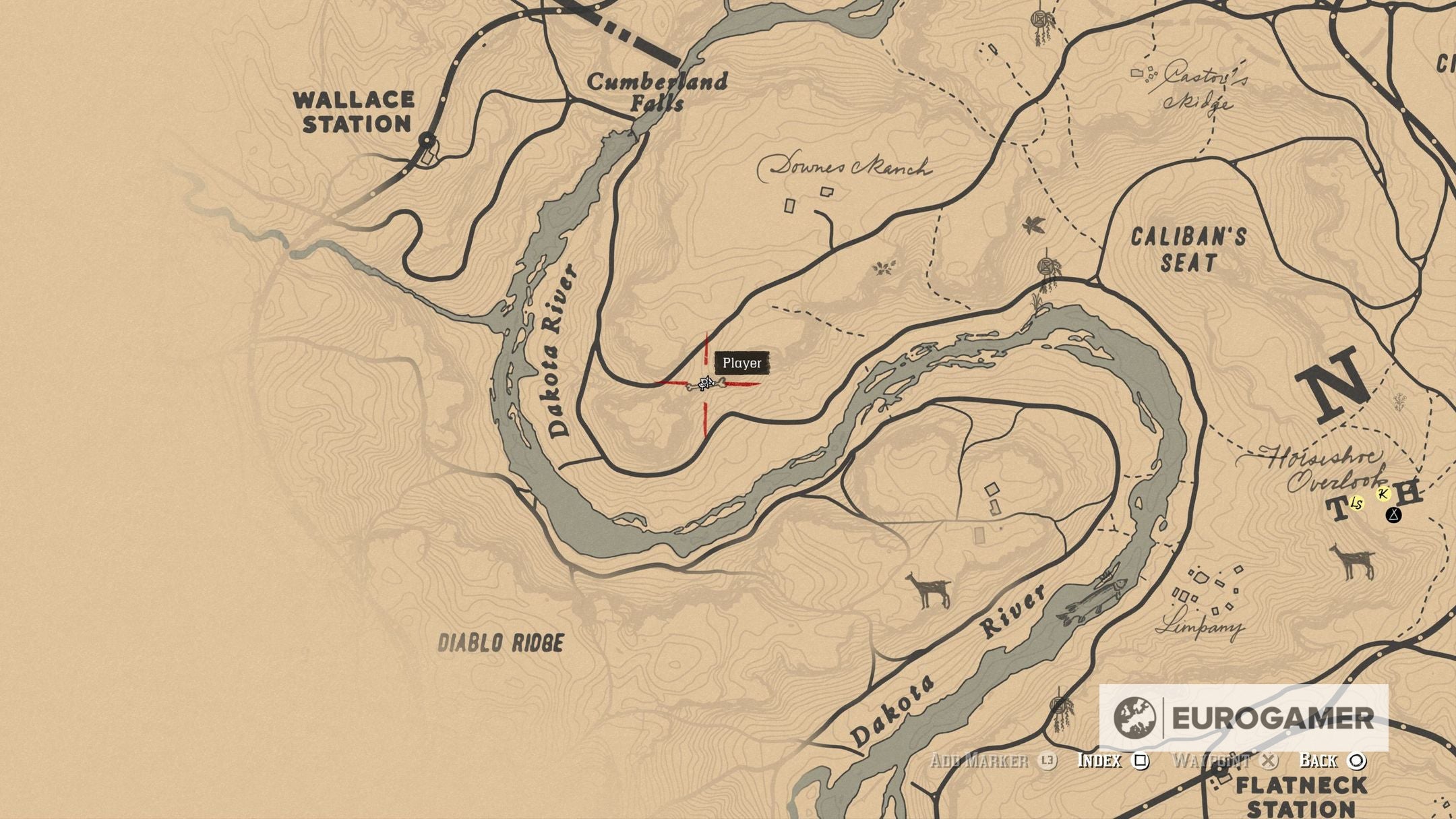 Рдр 2 карта динозавров. Rdr 2 карта сокровищ река Дакота.