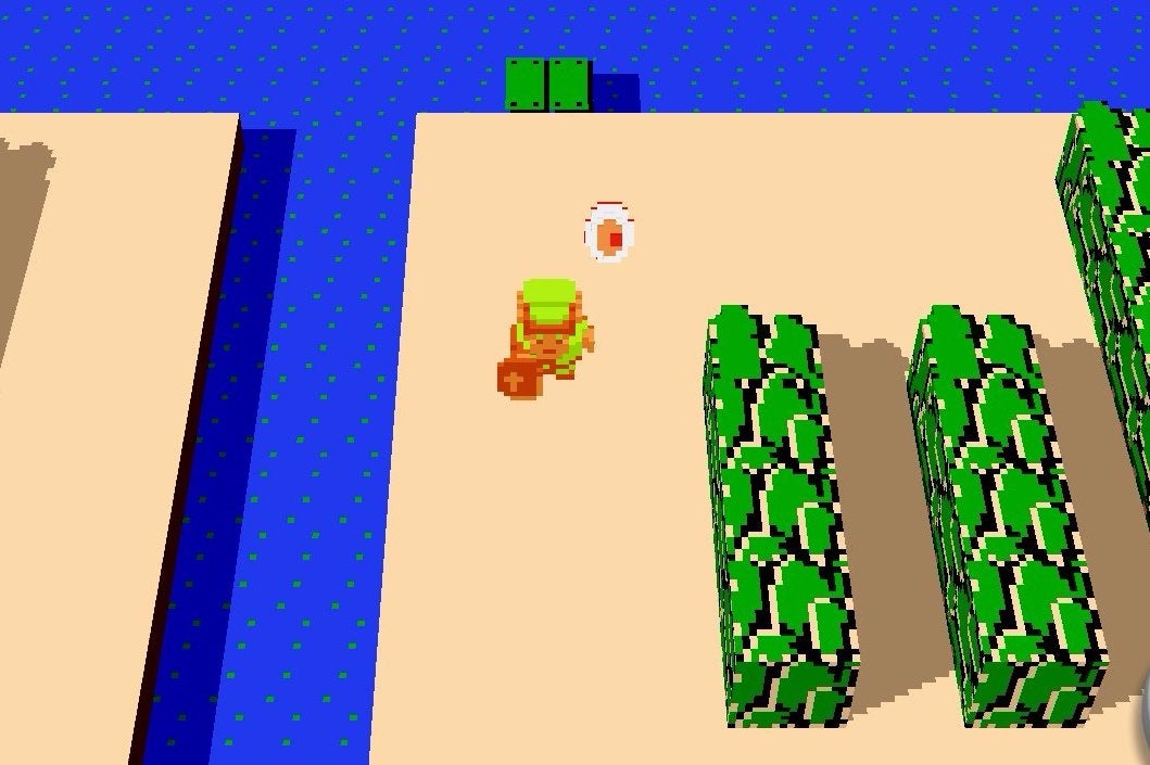 Image for Here's a browser-based Zelda remake made with voxels