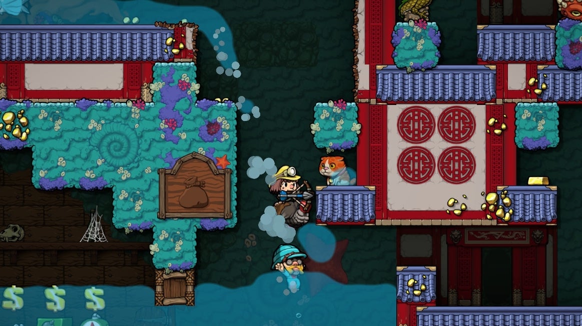 Image for Here's a first look at Spelunky 2's expanded subterranean gameplay