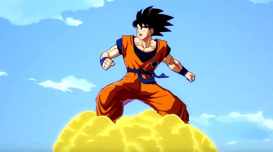 Image for Here's our first look at Base Goku gameplay in Dragon Ball FighterZ