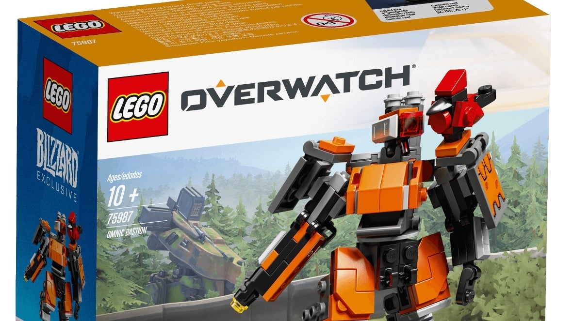 Image for Here's our first look at Overwatch's Tracer in Lego form