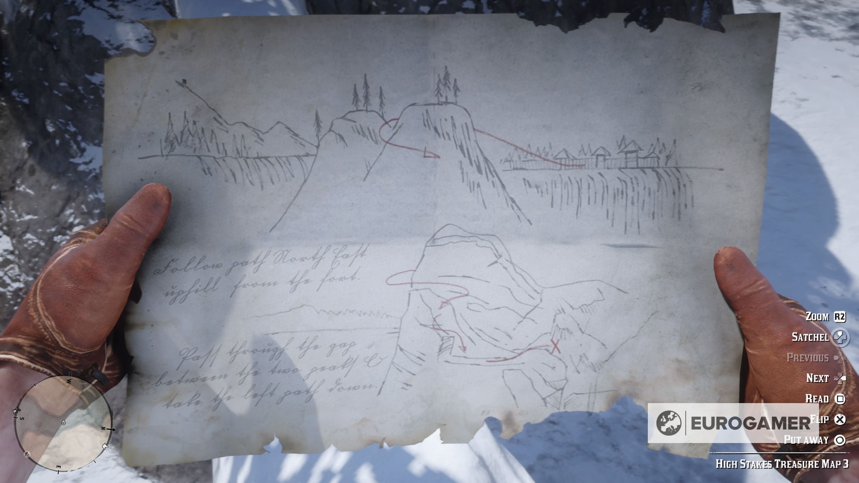 Red Dead Redemption 2 High Stakes Treasure Map Locations Eurogamer Net