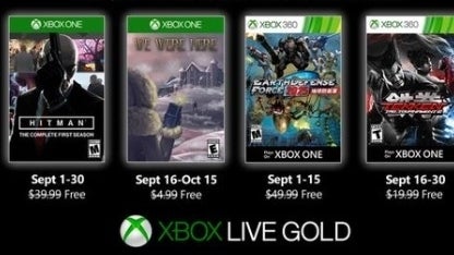 Image for Hitman v zářijové nabídce Xbox Live Gold