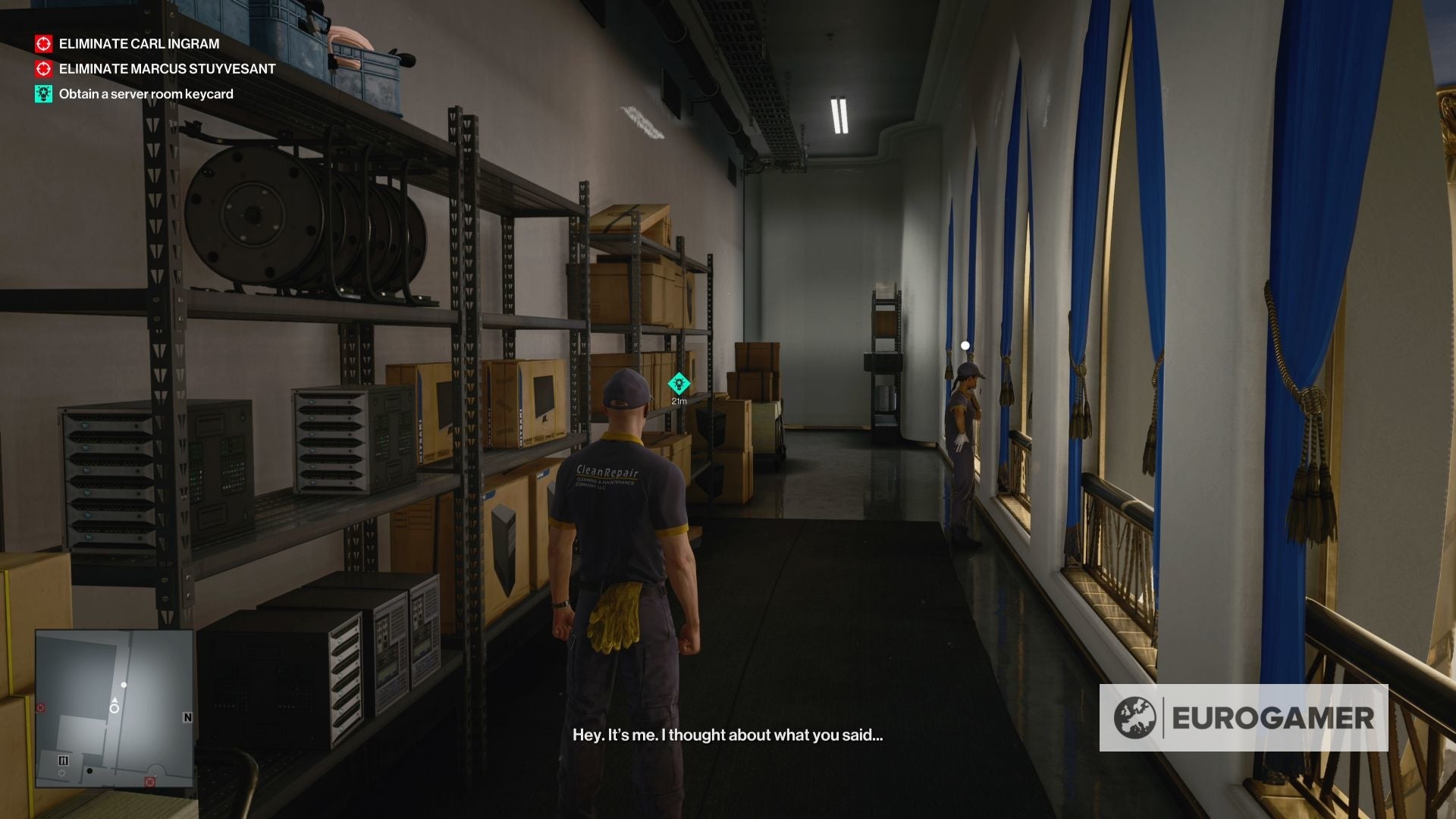 Hitman 3 server room puzzle  How to acquire admin privileges and what to do during the manual override procedure in Dubai - 33