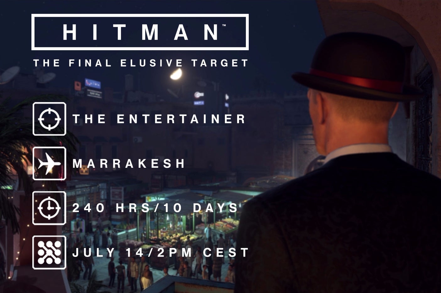 Image for Hitman's final Elusive Target premieres Friday