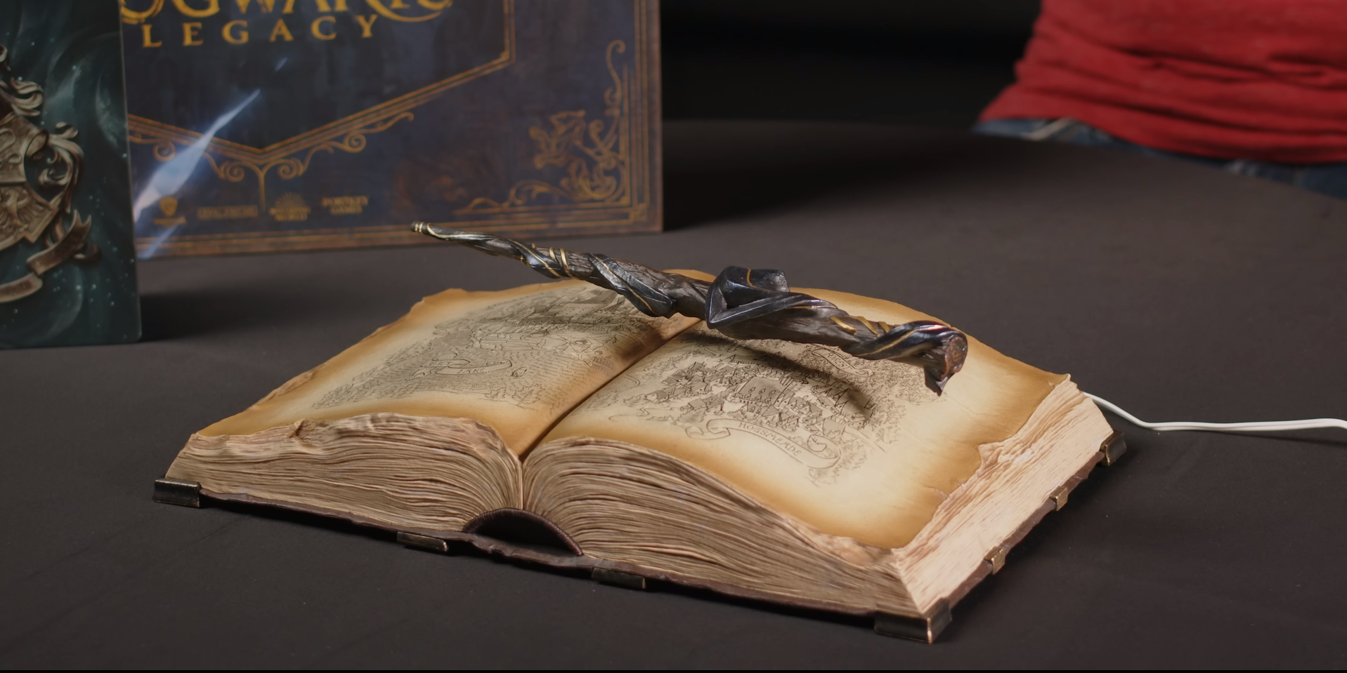 Hogwarts Legacy Collector s Edition contém uma varinha flutuante