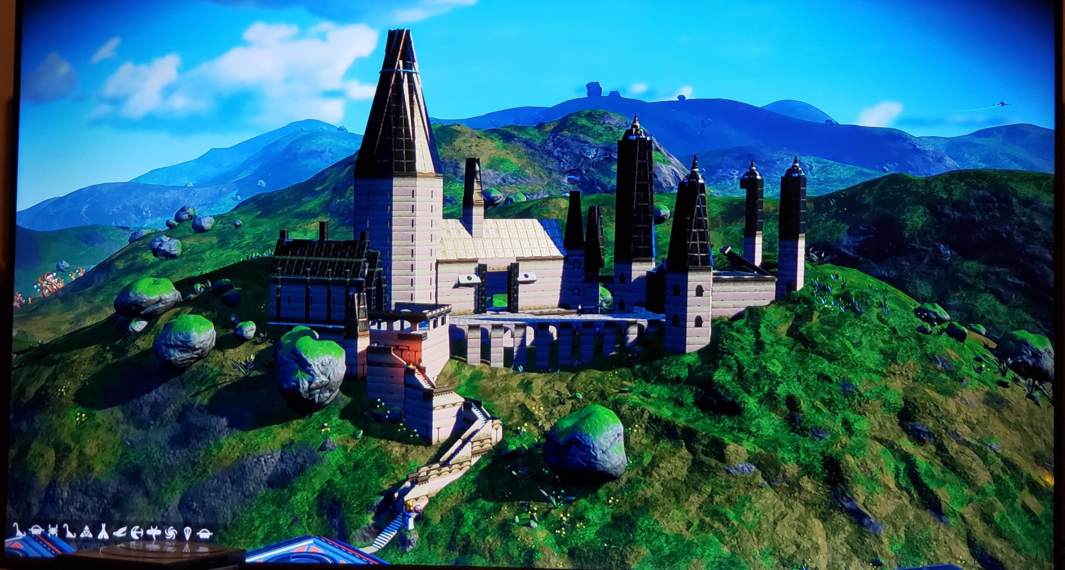 Imagem para Fã recria castelo de Hogwarts em No Man's Sky