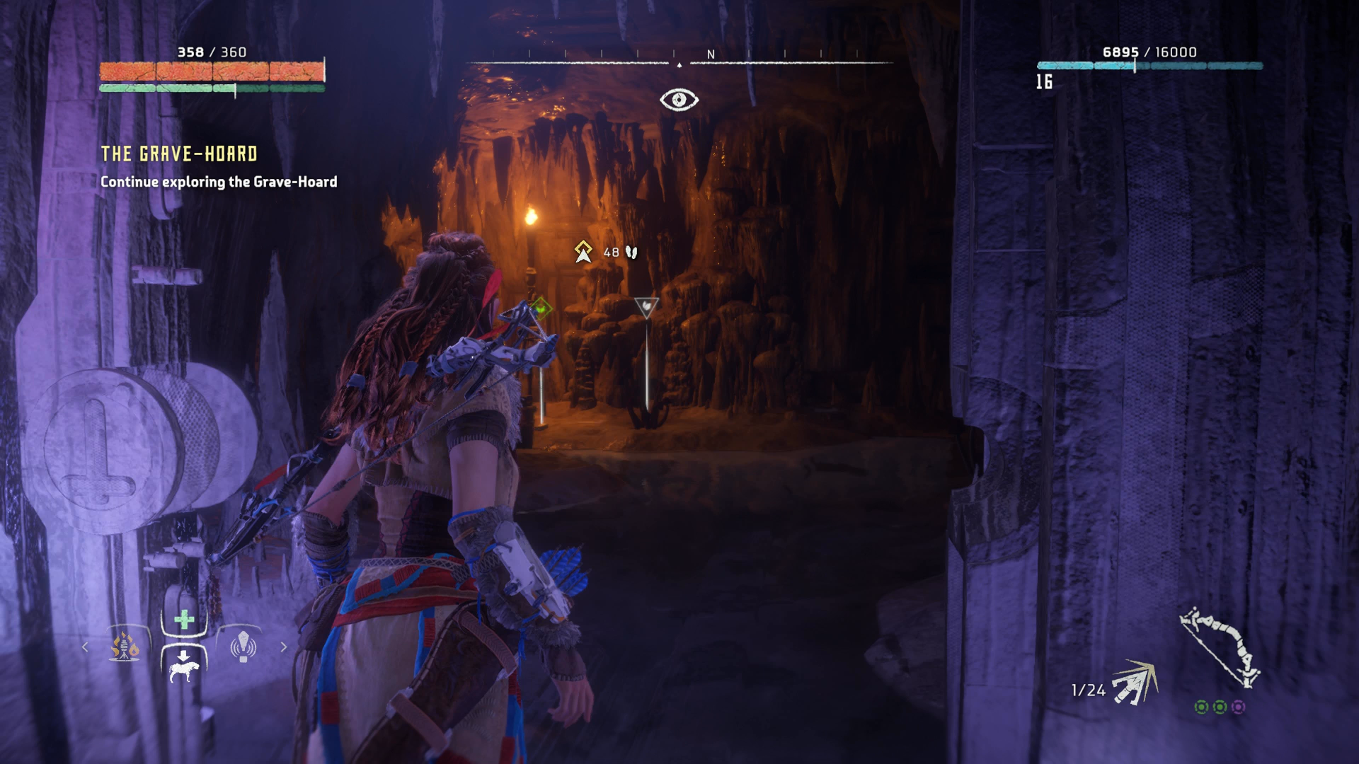 horizon zero dawn power cell locations map