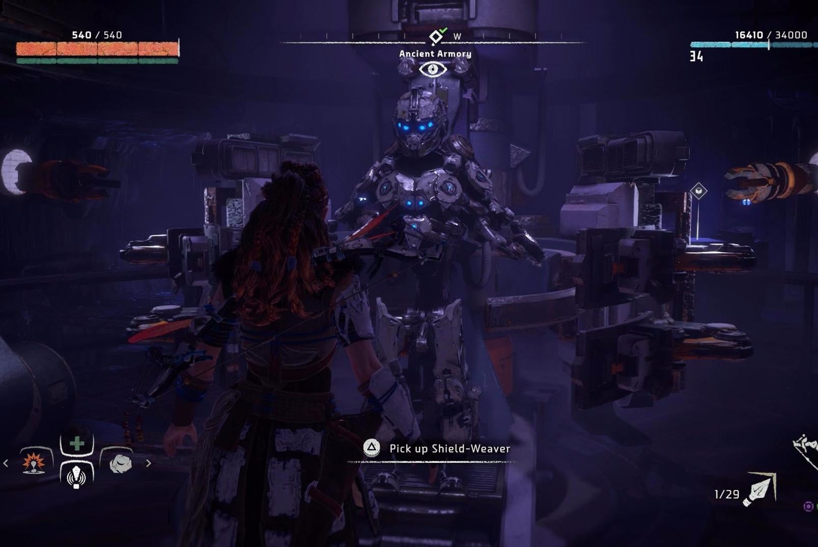 Image for Horizon Zero Dawn Power Cell locations - how and where to get the Power Cells for the ancient Shield-Weaver armour