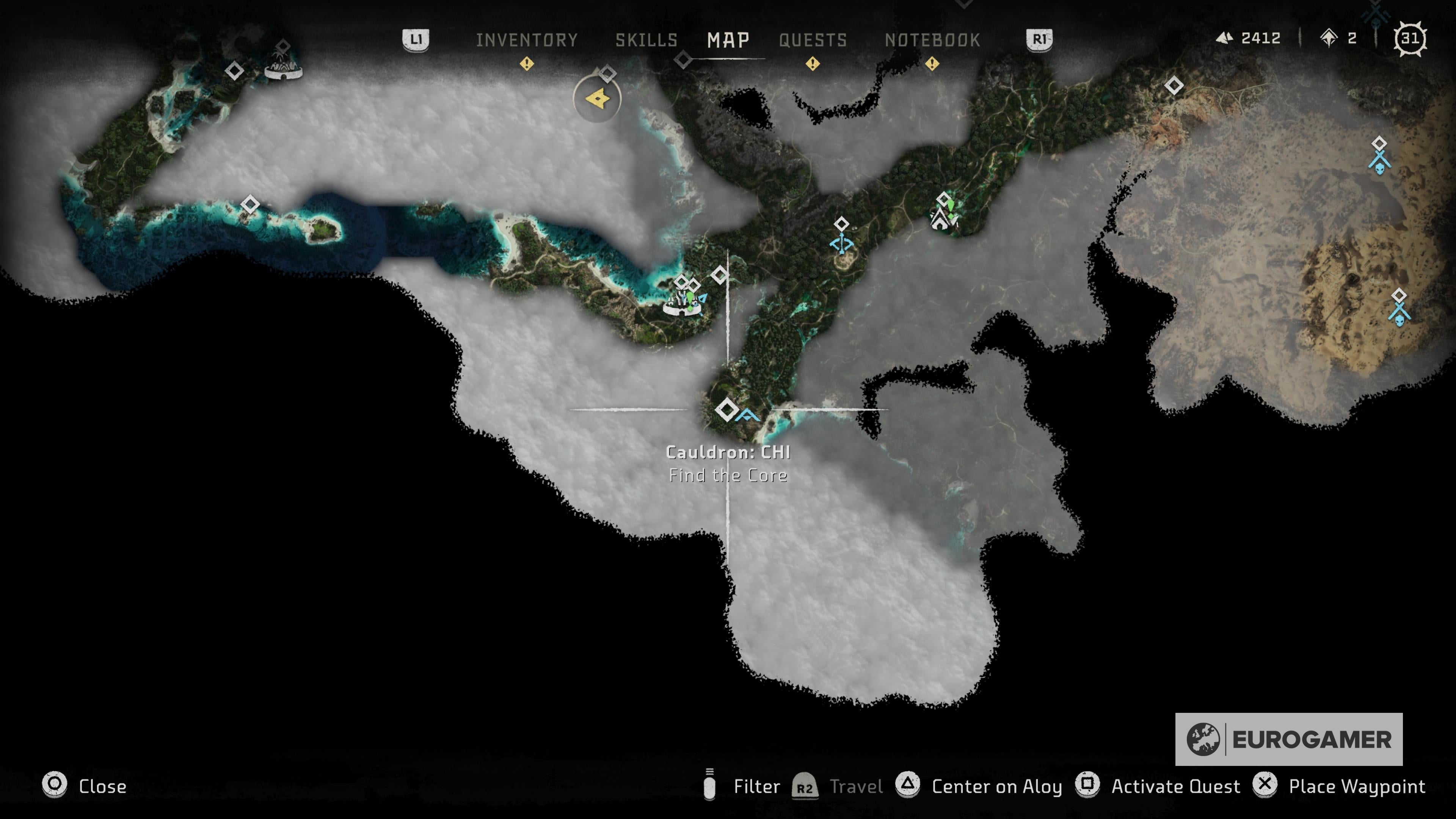 Horizon Forbidden West cauldron locations  All cauldrons and machine override unlocks in Horizon - 10