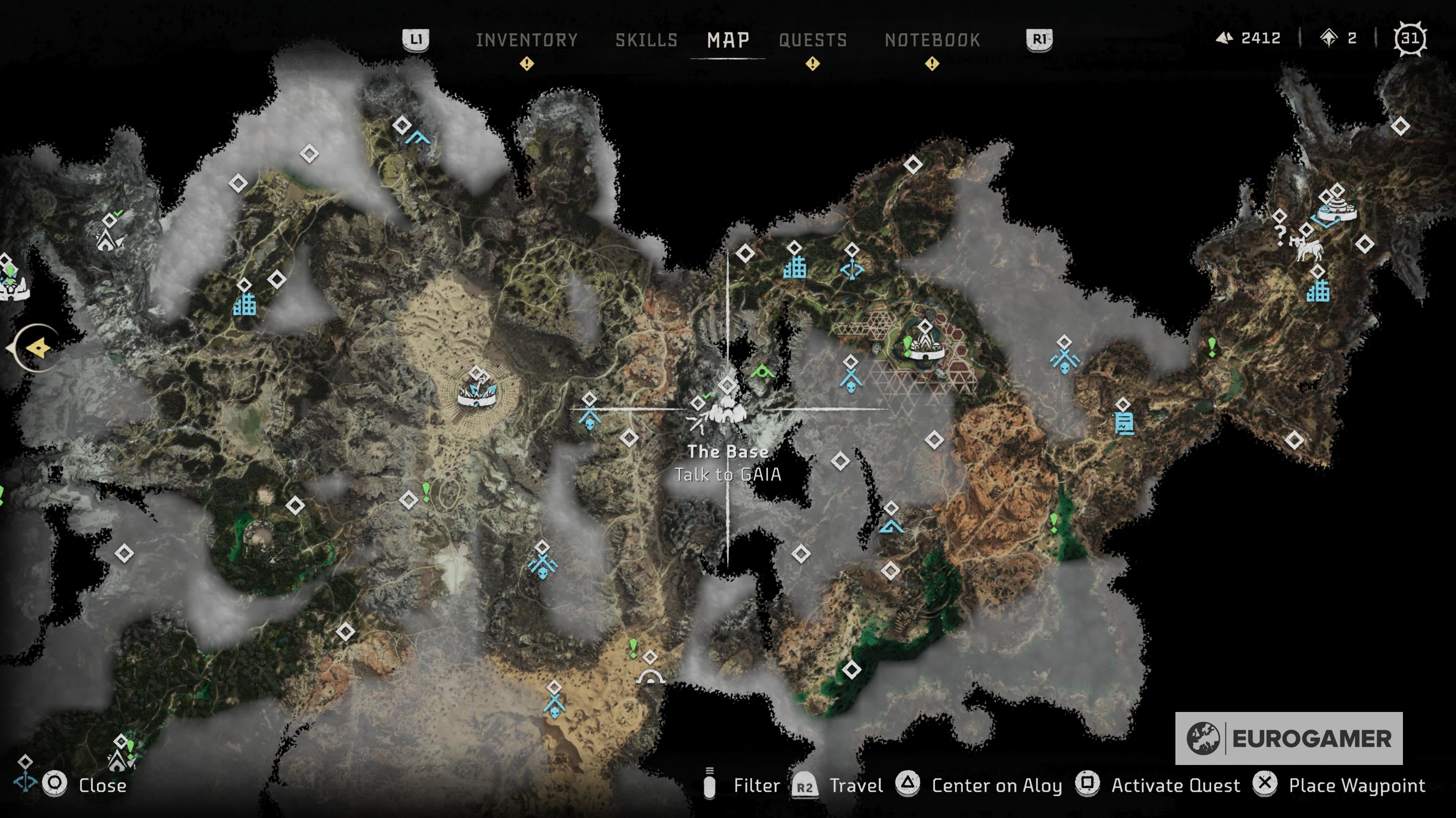 Horizon Forbidden West cauldron locations  All cauldrons and machine override unlocks in Horizon - 46