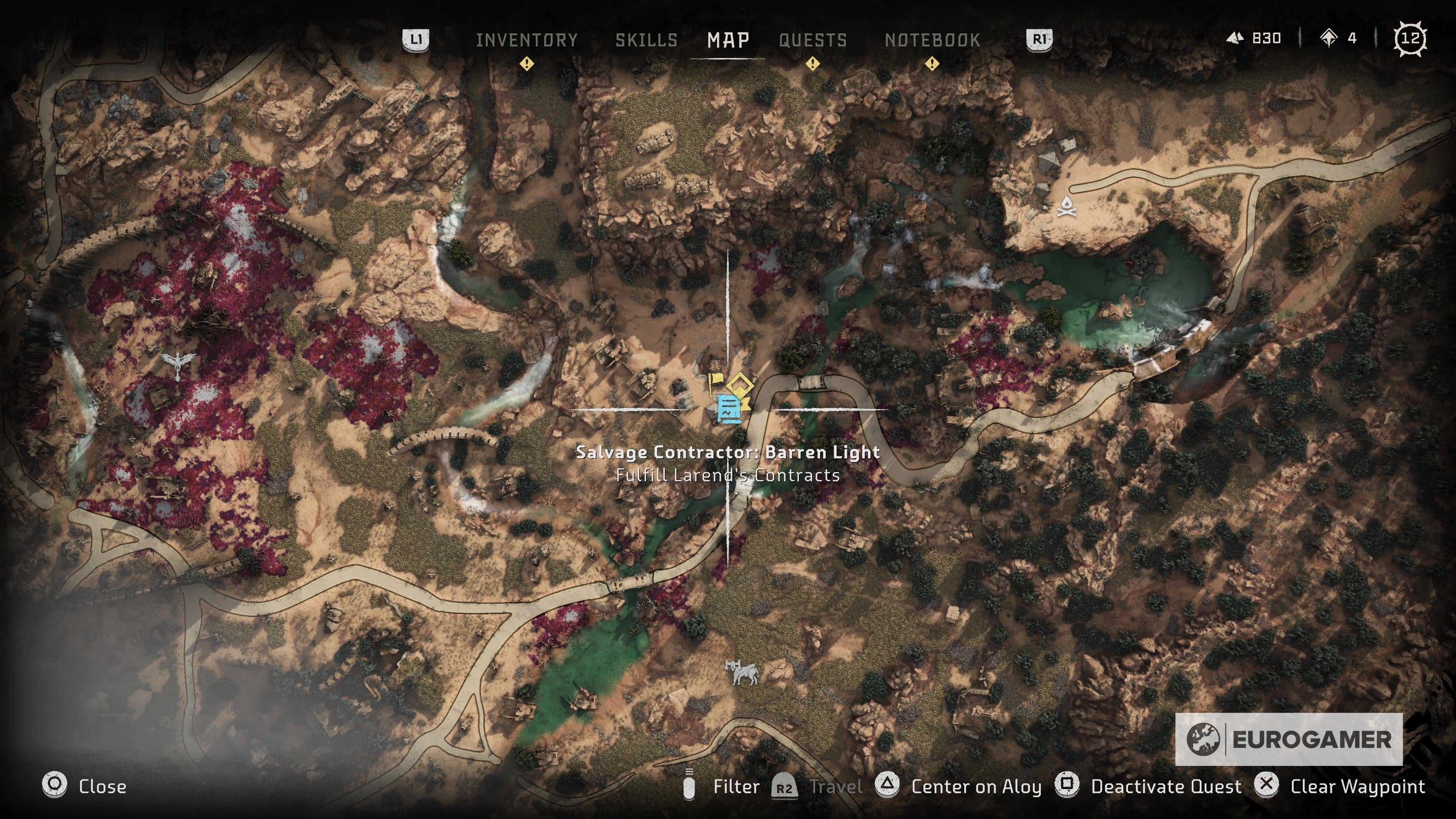 Horizon Forbidden West Salvage Contracts  How to complete the Larend  Runda  Handa and Danur Salvage Contracts explained - 18