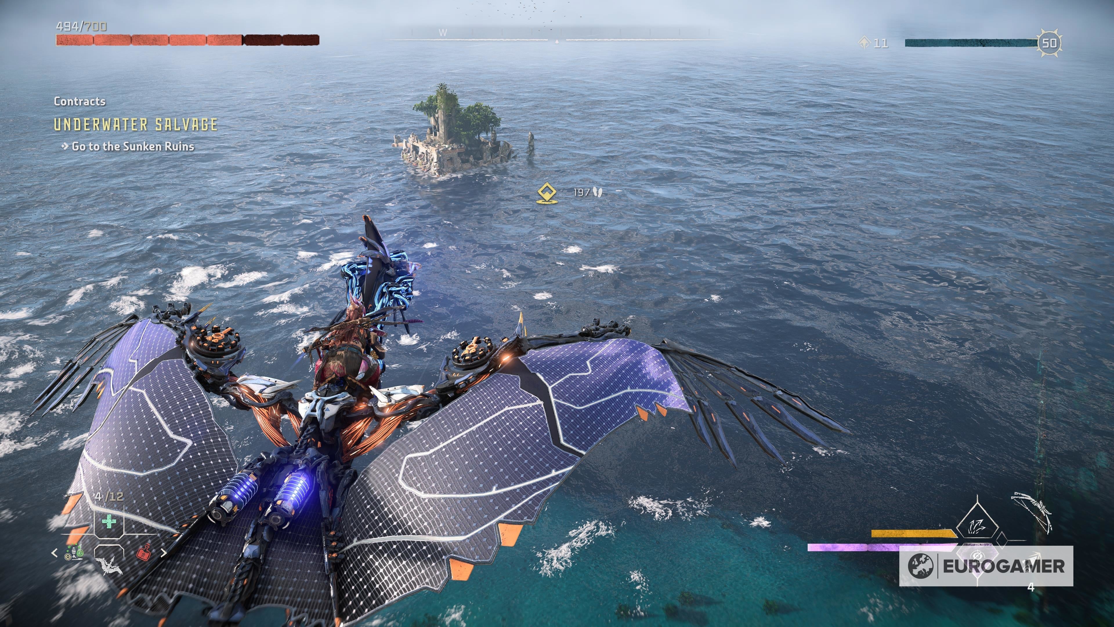 Horizon Forbidden West Salvage Contracts  How to complete the Larend  Runda  Handa and Danur Salvage Contracts explained - 83