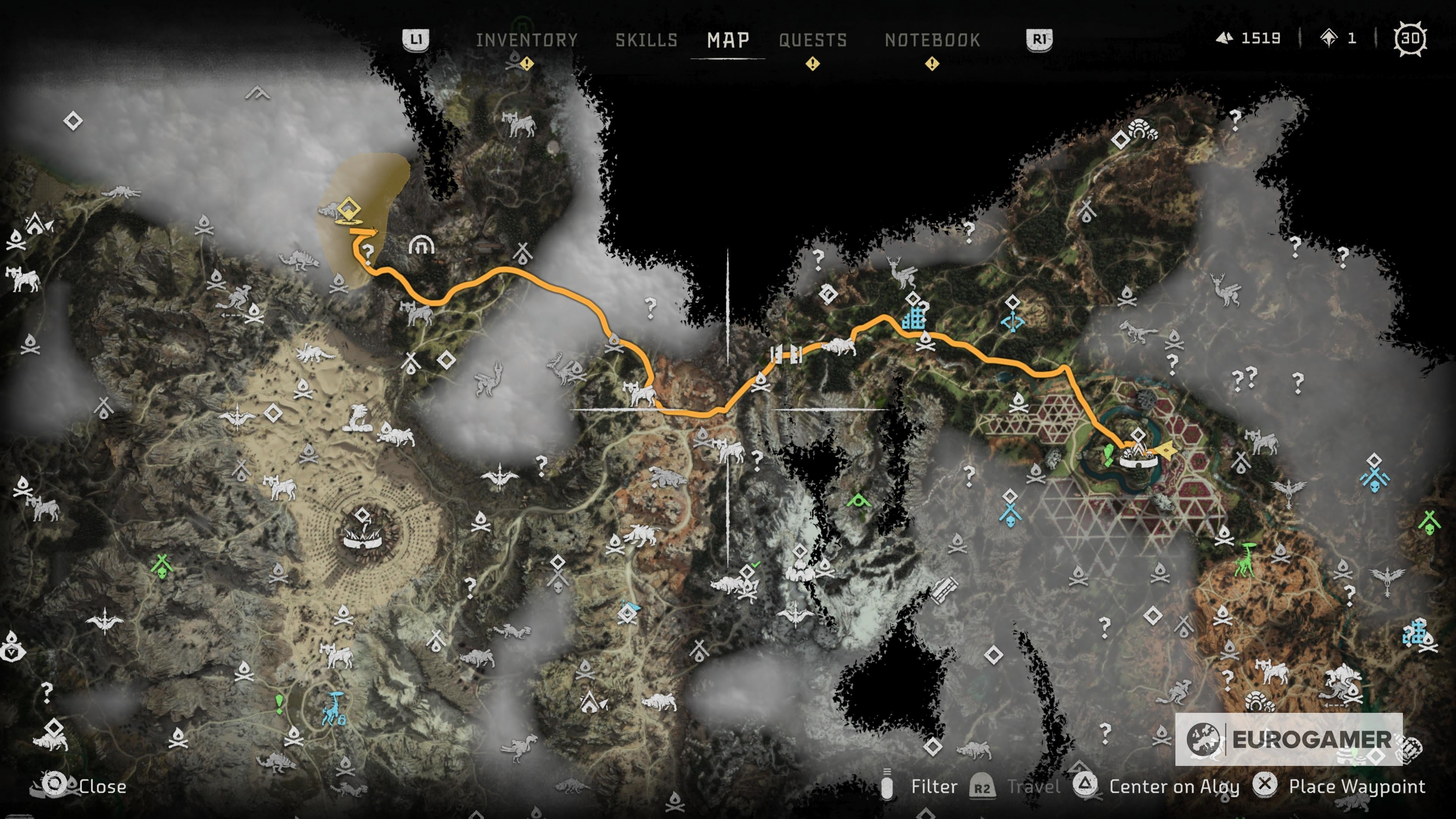 Horizon Forbidden West inventory upgrades   How to find pouch upgrade resources - 21