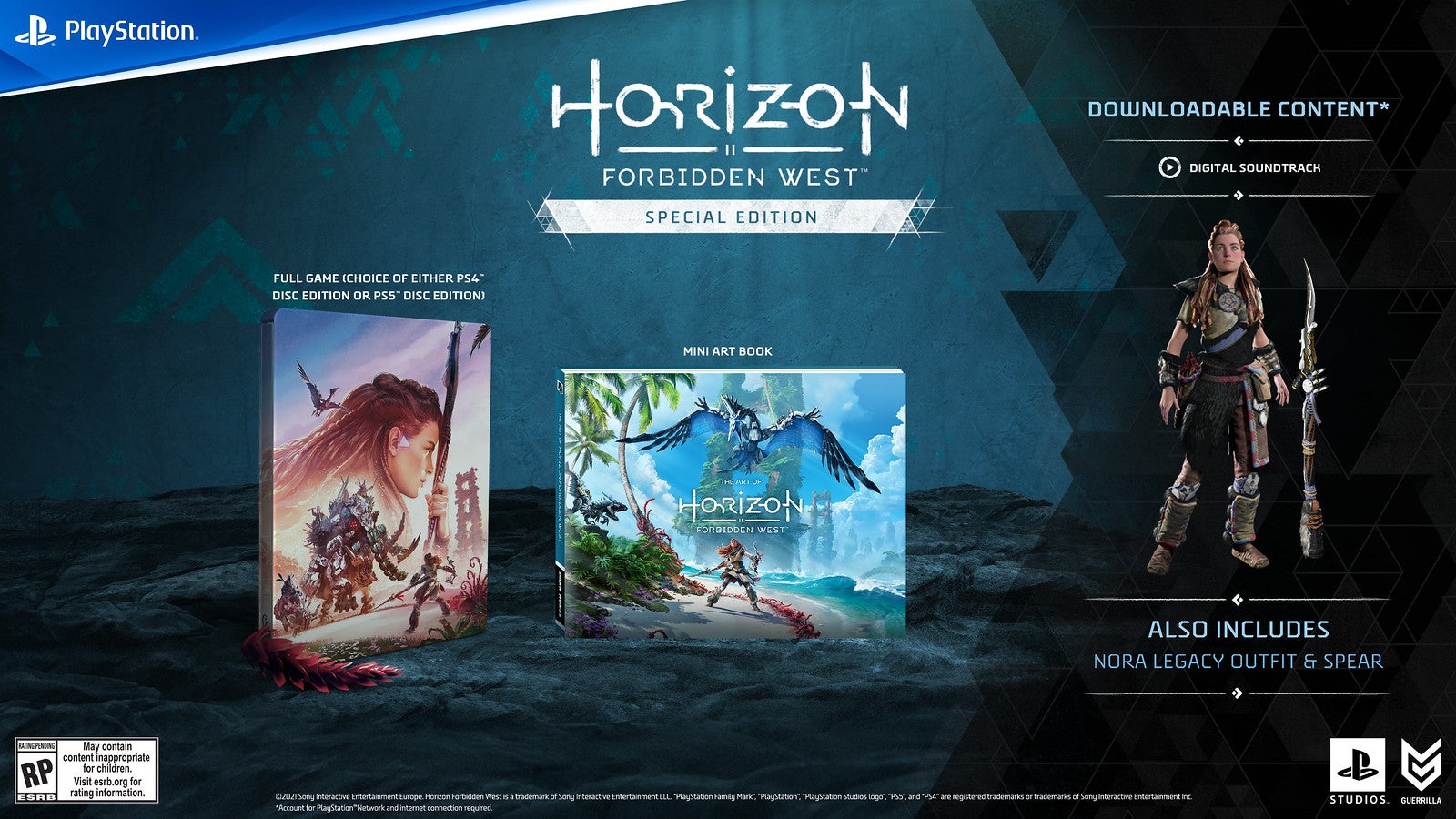 Horizon Forbidden West Standard and Special editions do not include Dual Entitlement for PS4 and PS5 versions - 39
