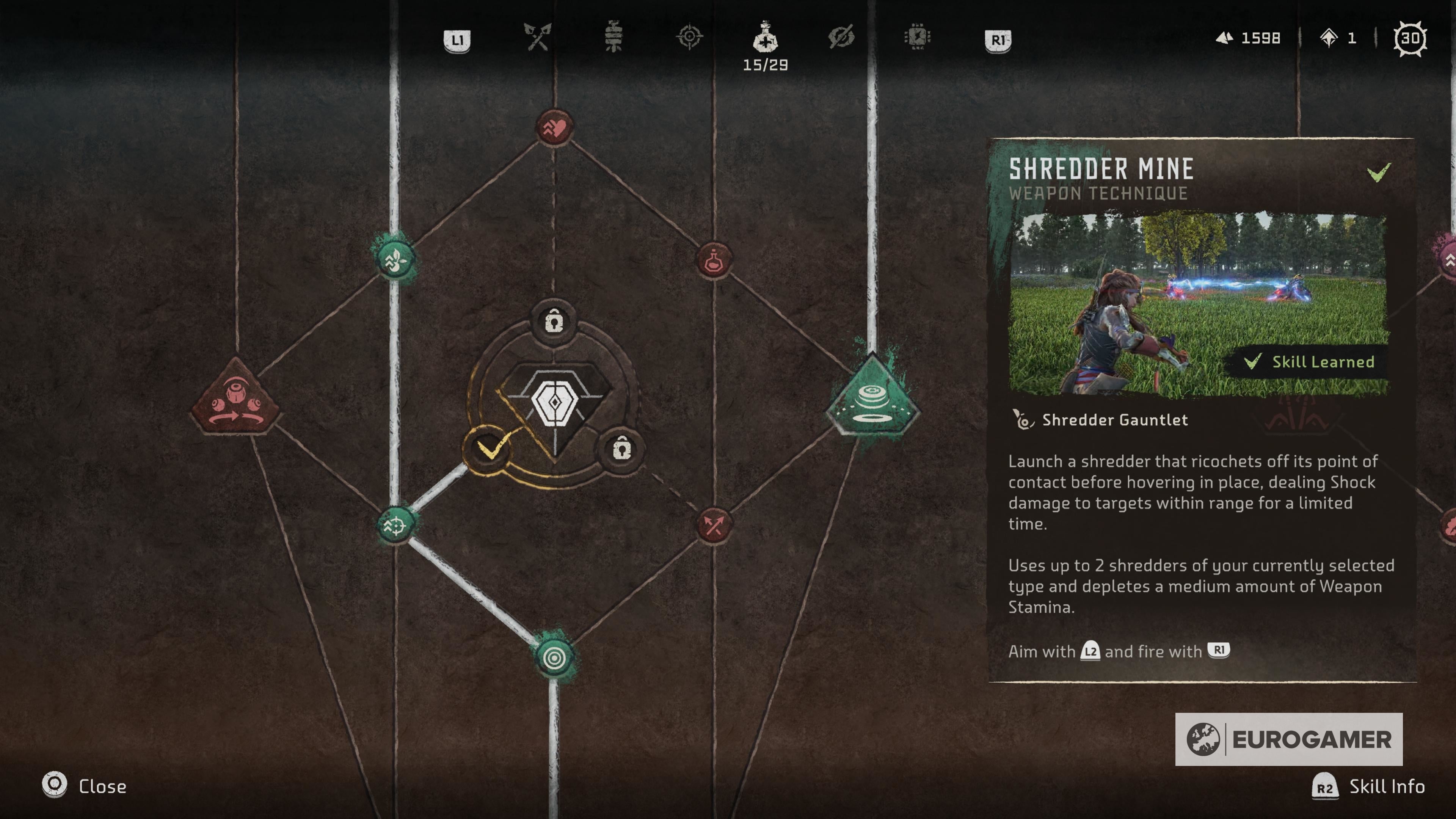 Horizon Forbidden West levelling explained  How to get XP fast  use skill points and Horizon s max level cap - 29