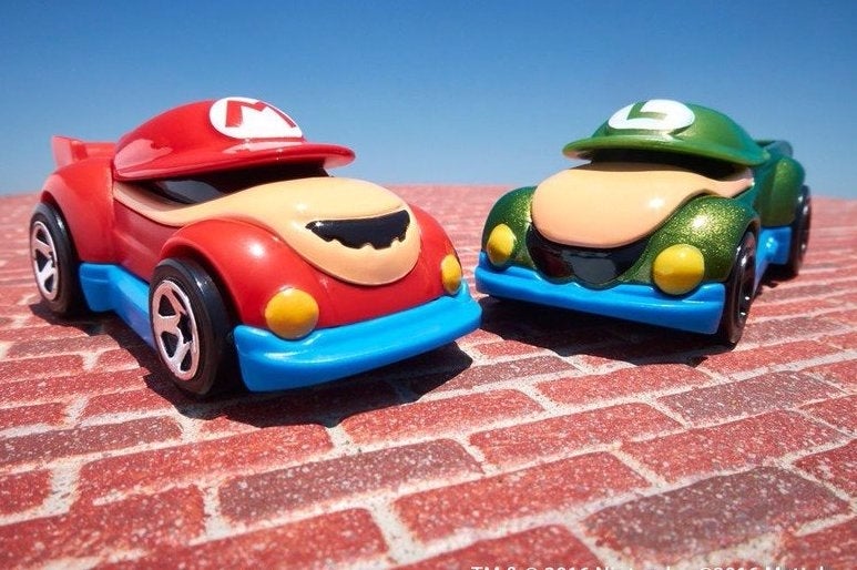 Imagem para Hot Wheels lança carros de brincar inspirados em Mario