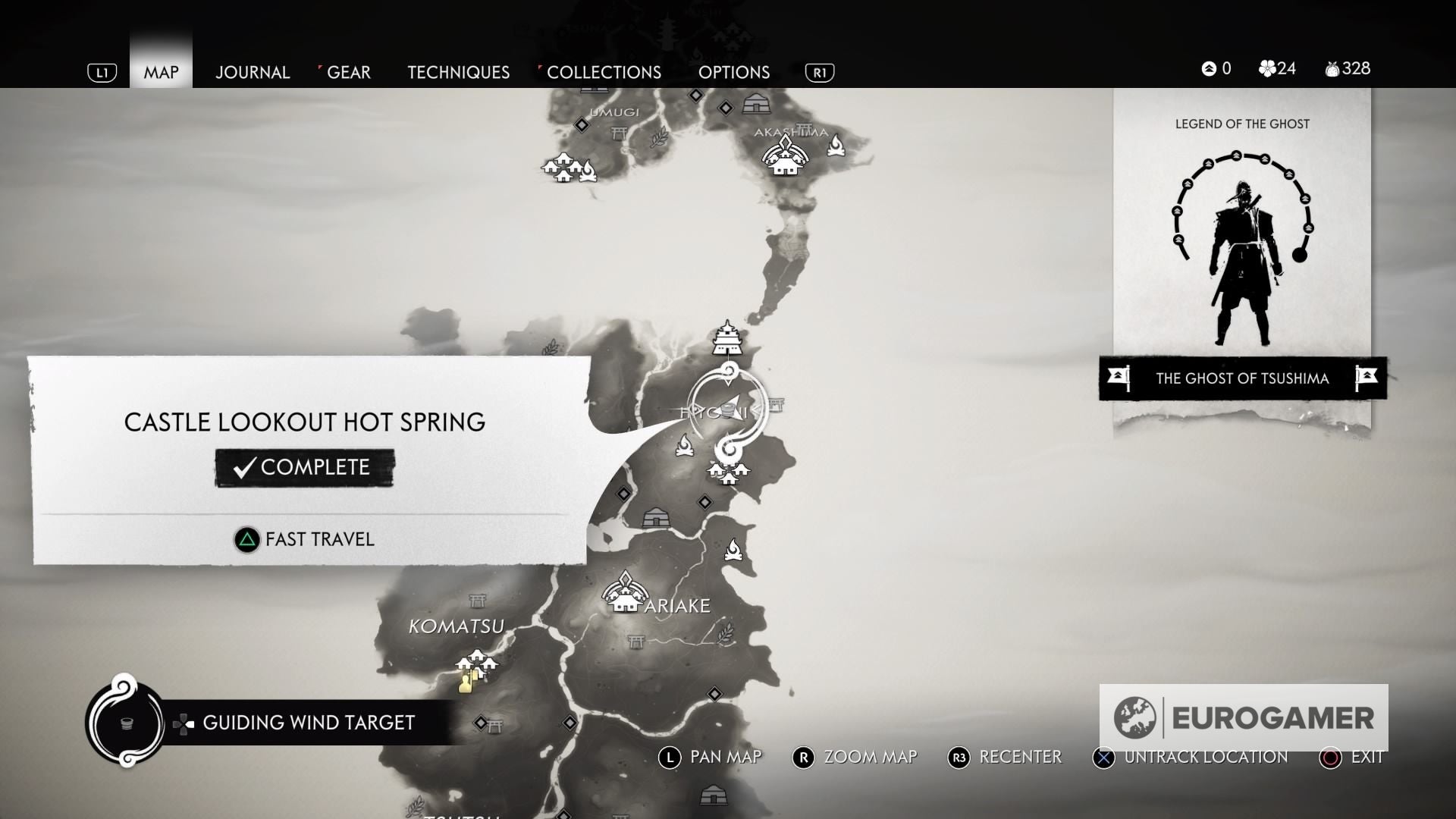 Ghost Of Tsushima Hot Spring locations and rewards explained - 51