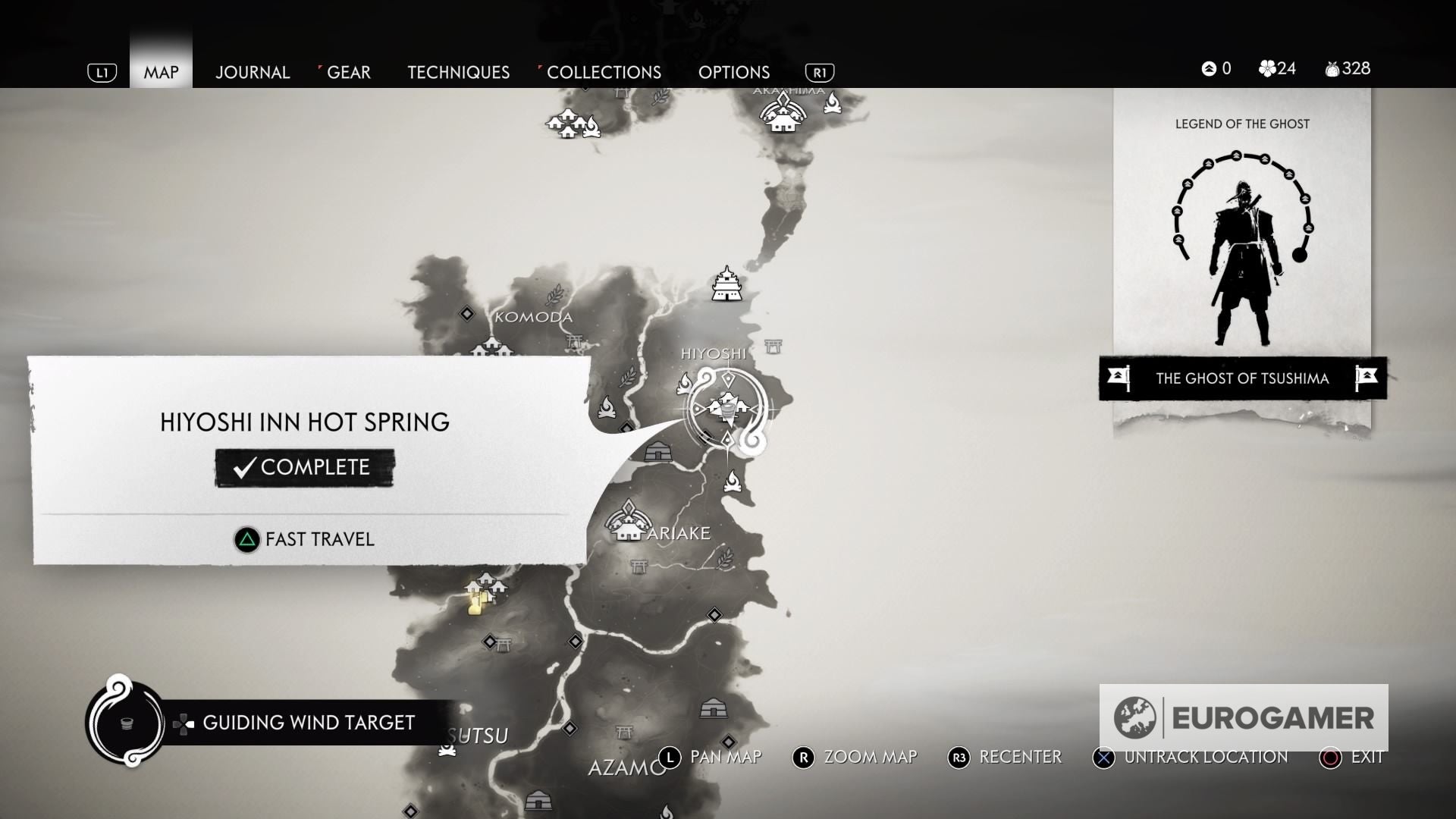 Ghost Of Tsushima Hot Spring locations and rewards explained - 53