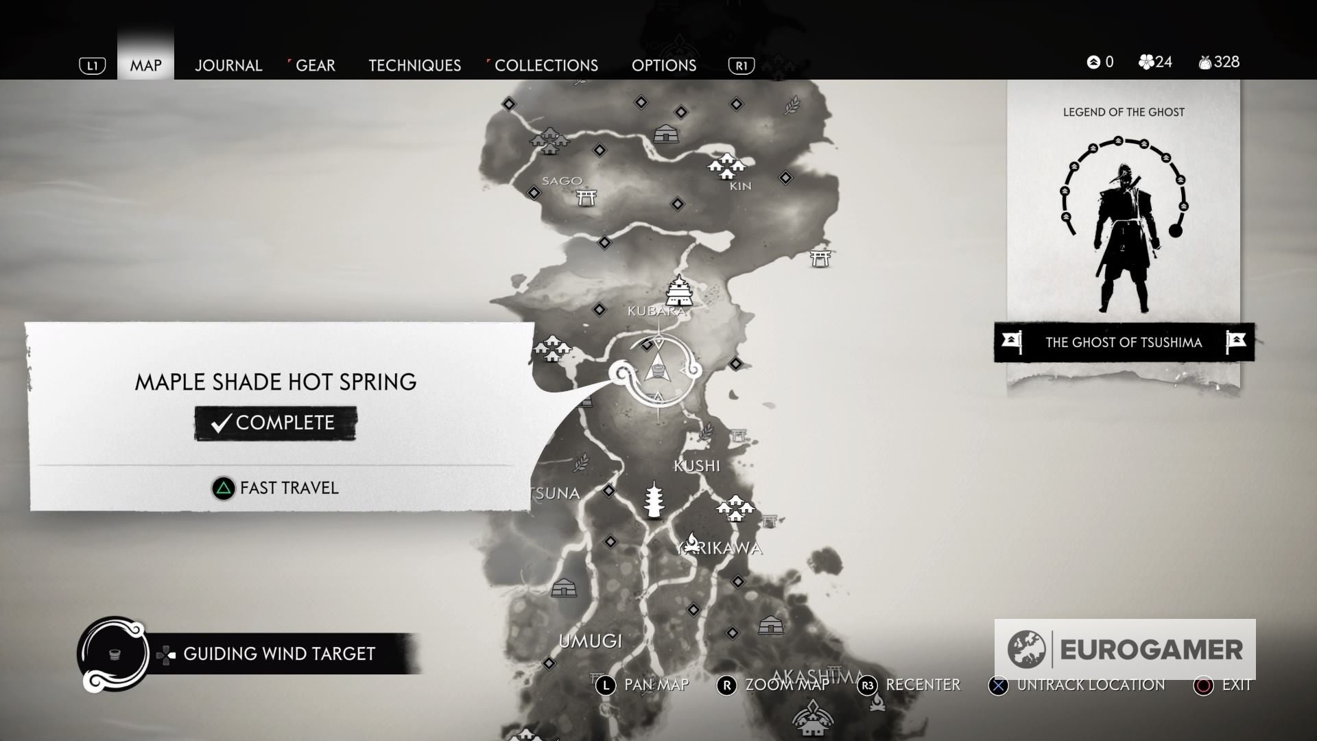 Ghost Of Tsushima Hot Spring locations and rewards explained - 11