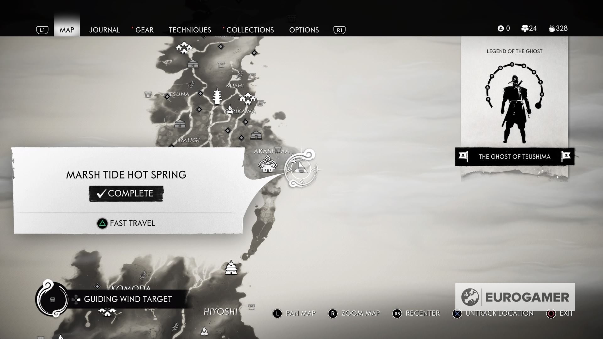 Ghost Of Tsushima Hot Spring locations and rewards explained - 72