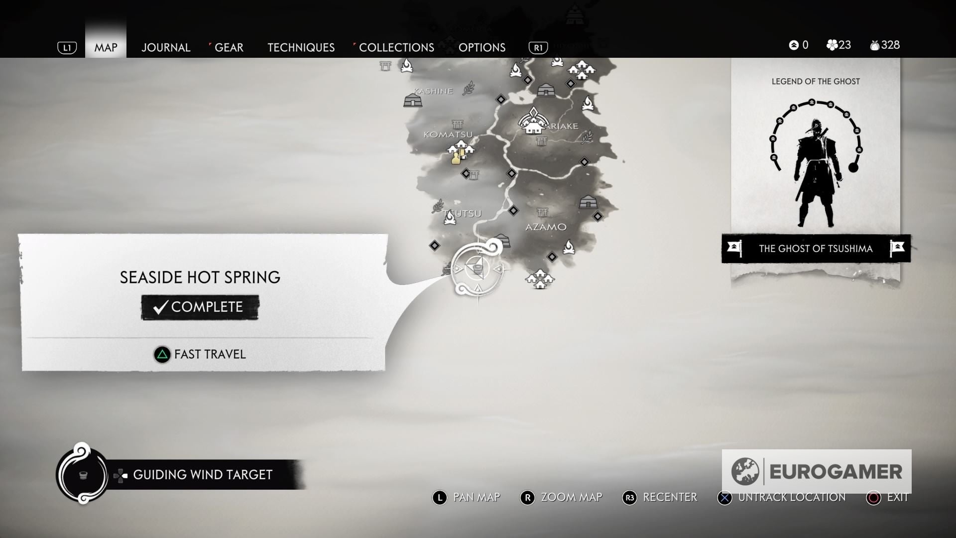 Ghost Of Tsushima Hot Spring locations and rewards explained - 24