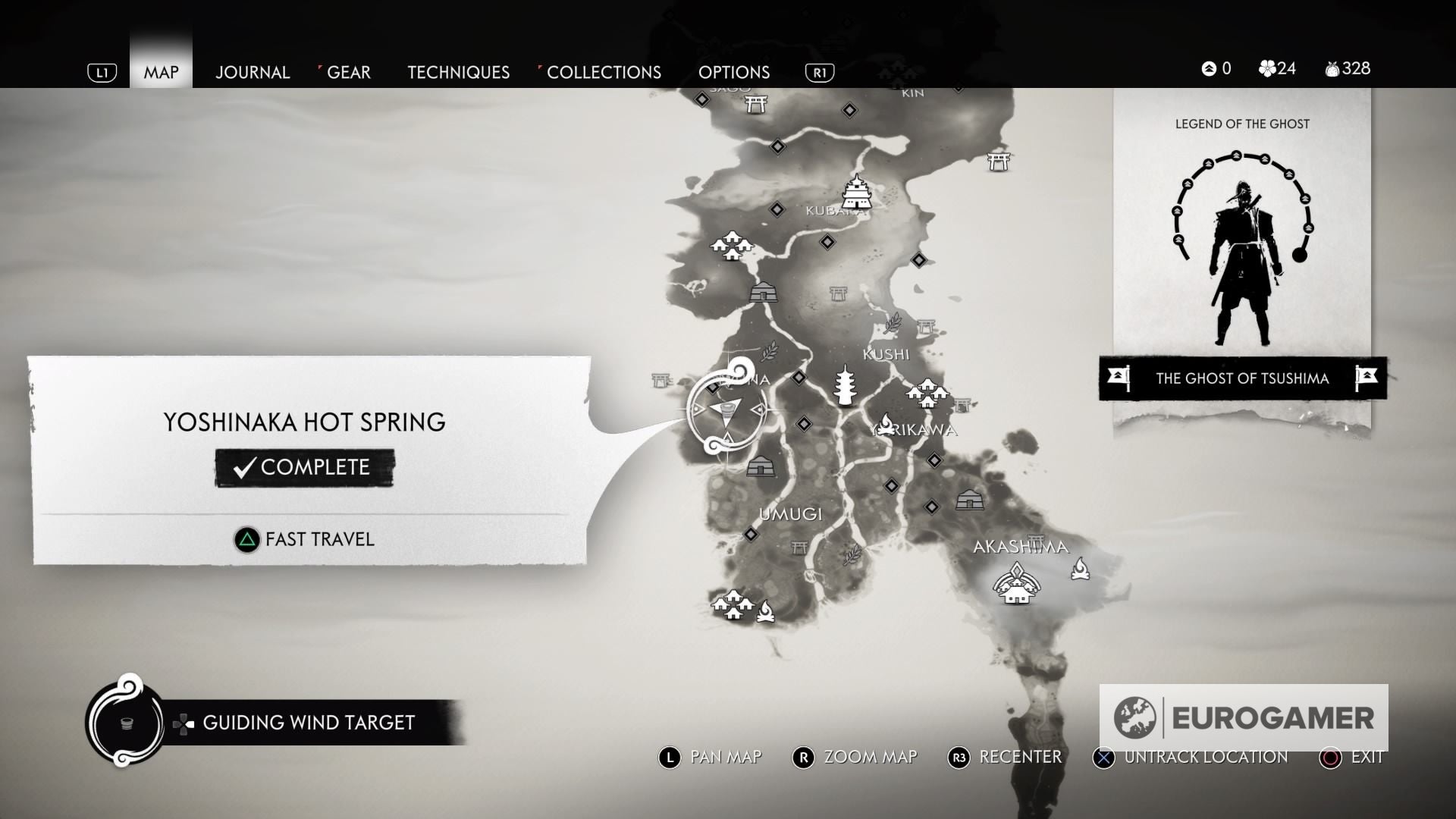 Ghost Of Tsushima Hot Spring locations and rewards explained - 20
