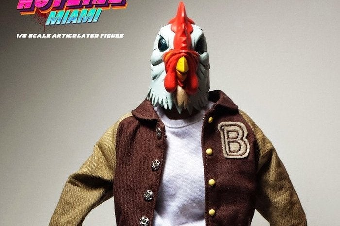 Image for Hotline Miami action figures are selling like gangbusters on Kickstarter