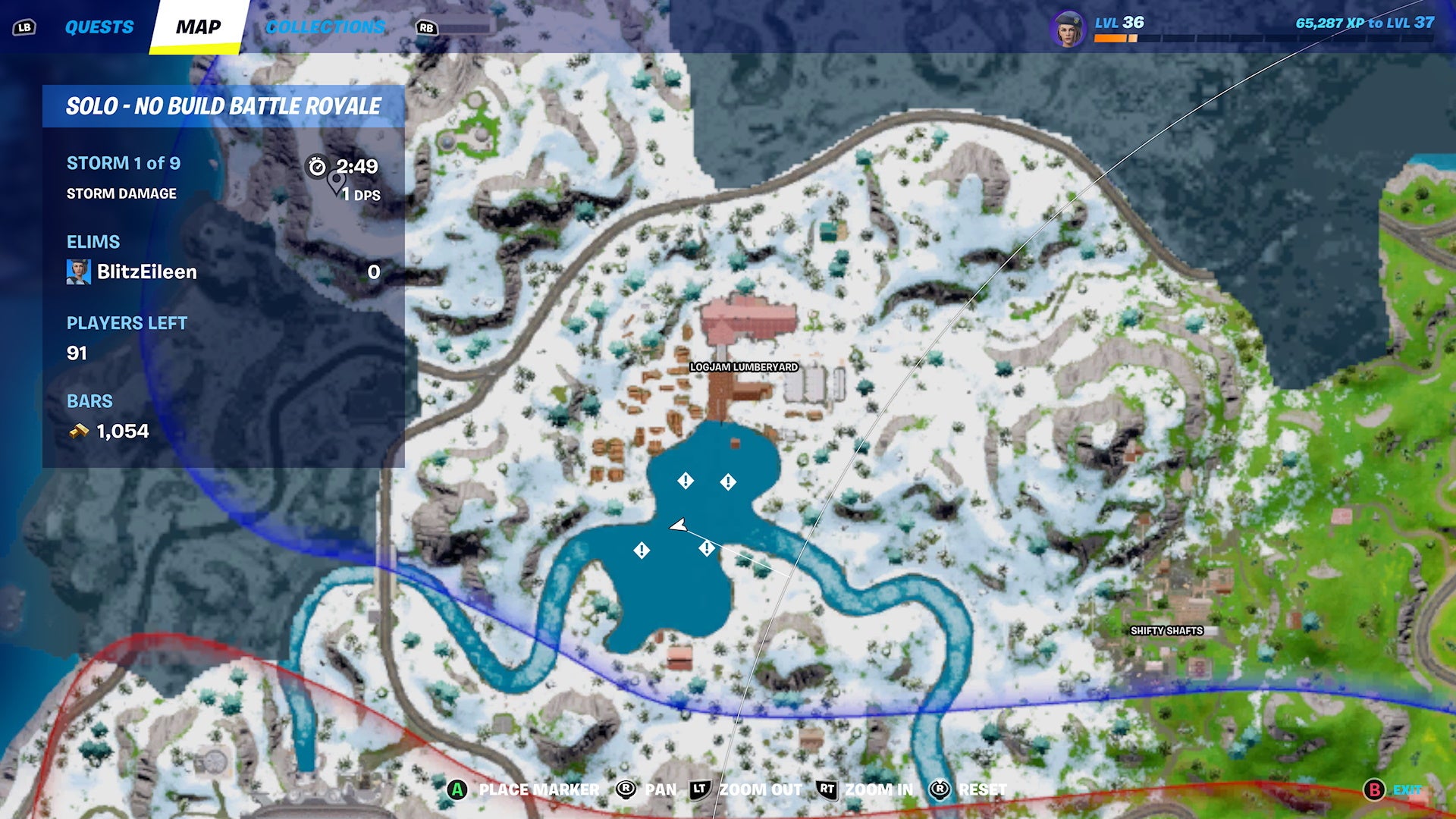 Fortnite Aquatic Communication Relays locations  How to deploy Aquatic Relays near Logjam Lumberyard - 13