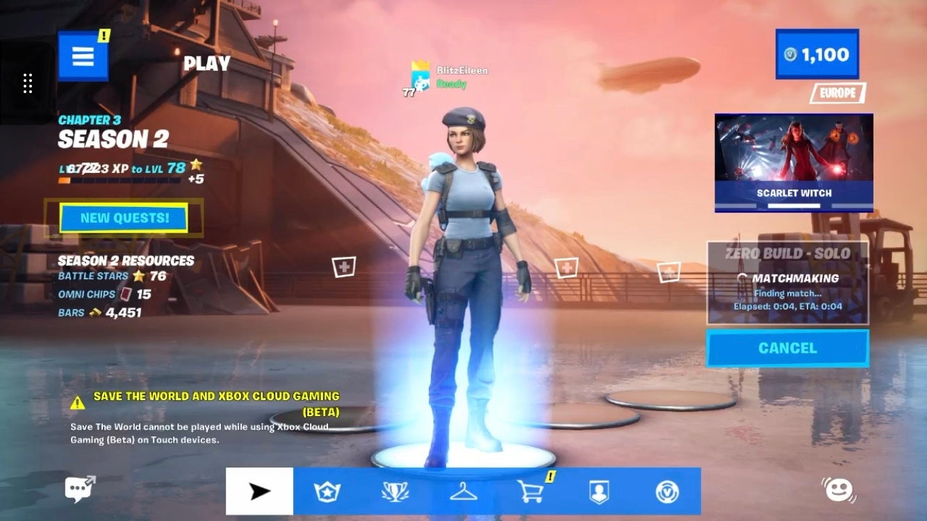 How to play Fortnite Xbox Cloud Gaming on iOS and Android - 67