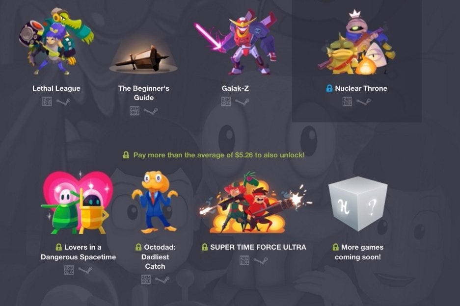 Image for Humble Bundle offers cheap Nuclear Throne, The Beginner's Guide and more