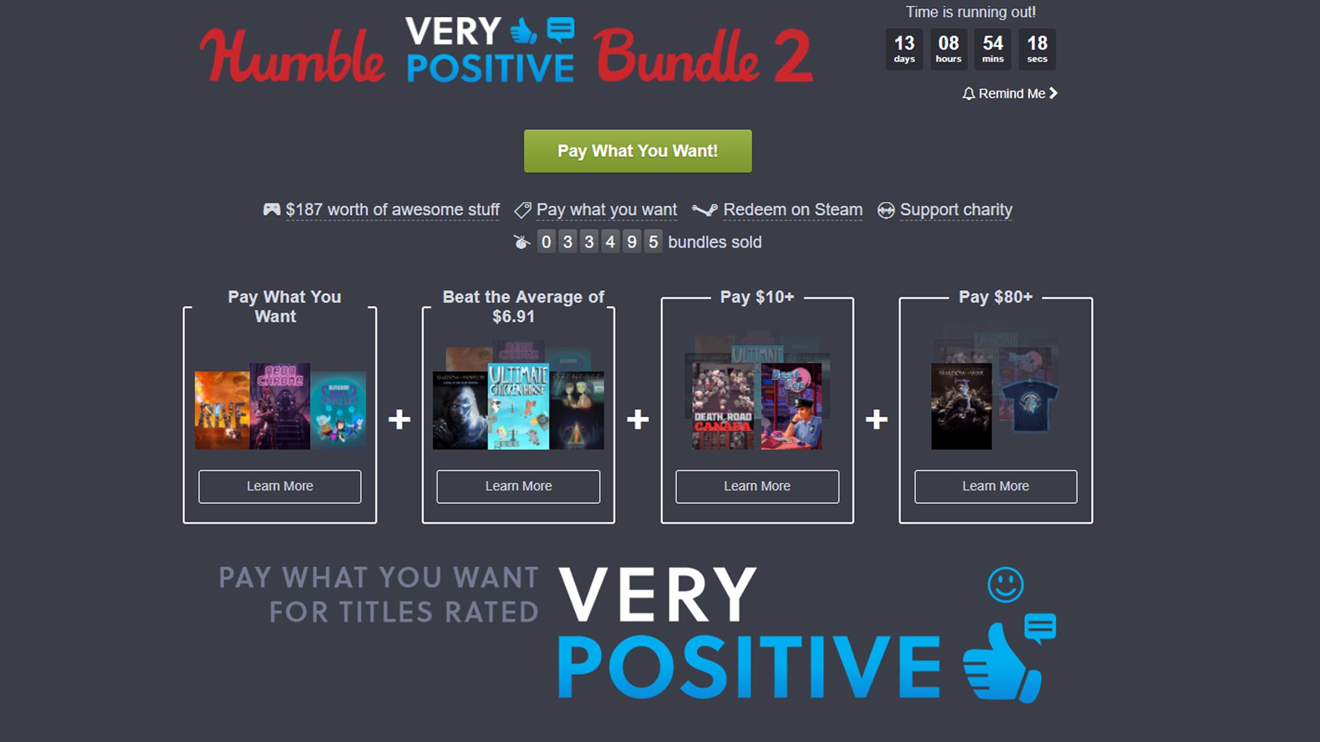 Image for Jelly Deals: Humble 'Very Positive' Bundle 2 available now