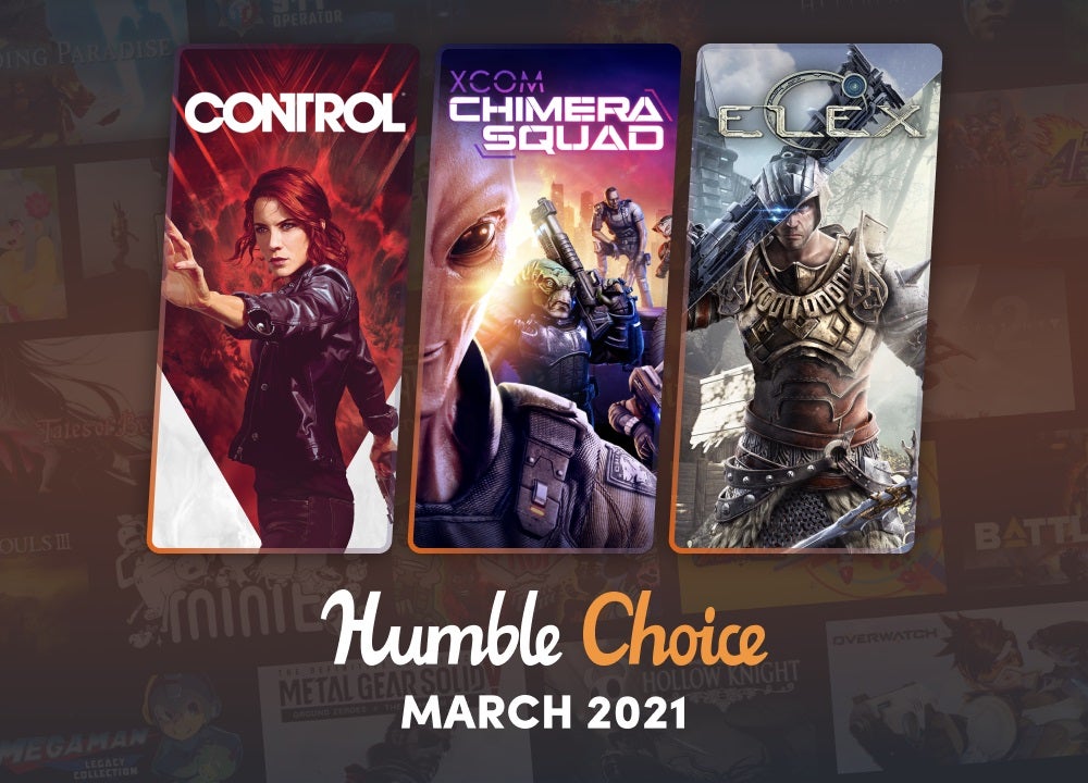 Image for Control and XCOM: Chimera Squad headline the March Humble Choice bundle