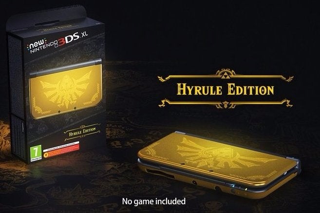 Image for Hyrule Warriors: Legends gets it own decorative 3DS XL model