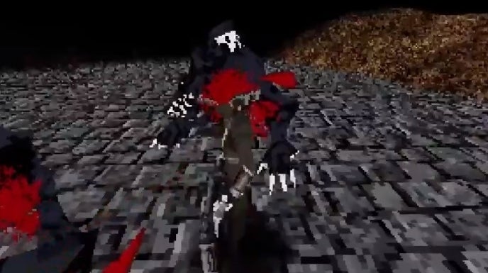 Imagem para Bloodborne imaginado como jogo PSone