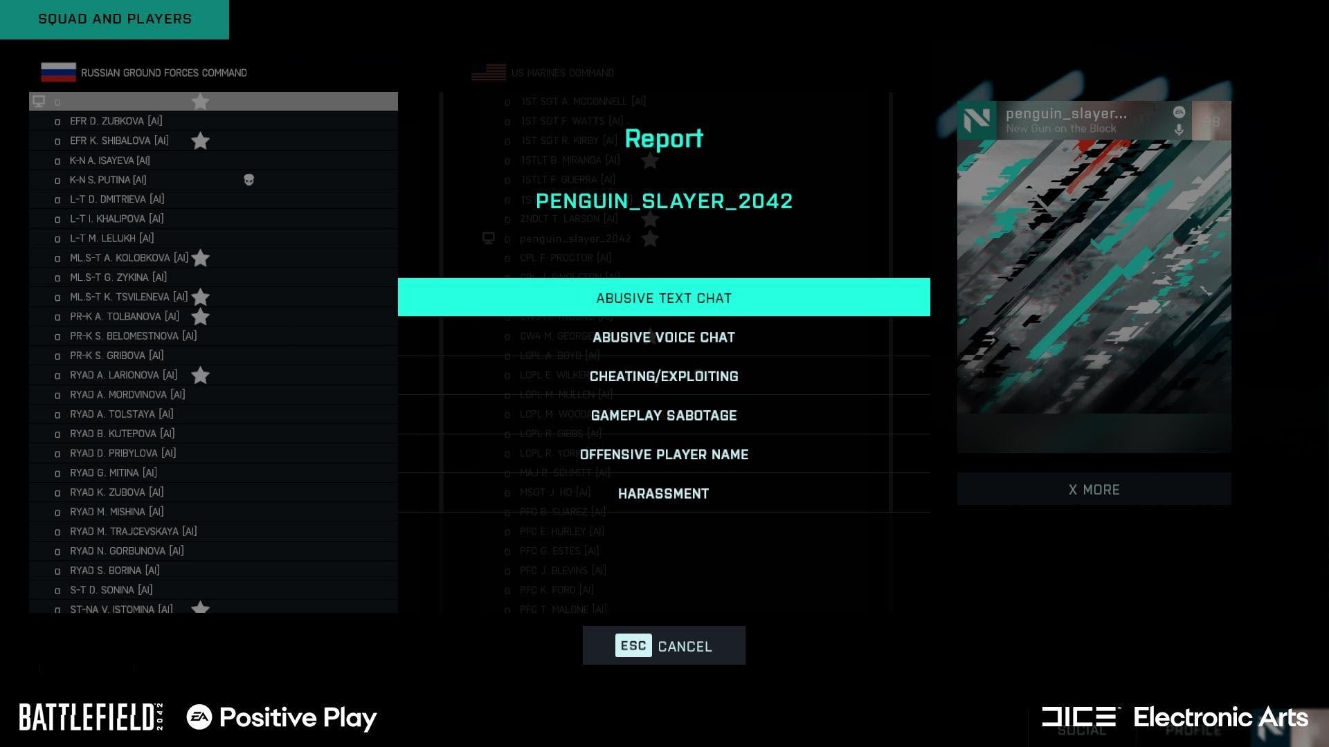Battlefield 2042 will have faster player reporting methods DICE pledges - 12