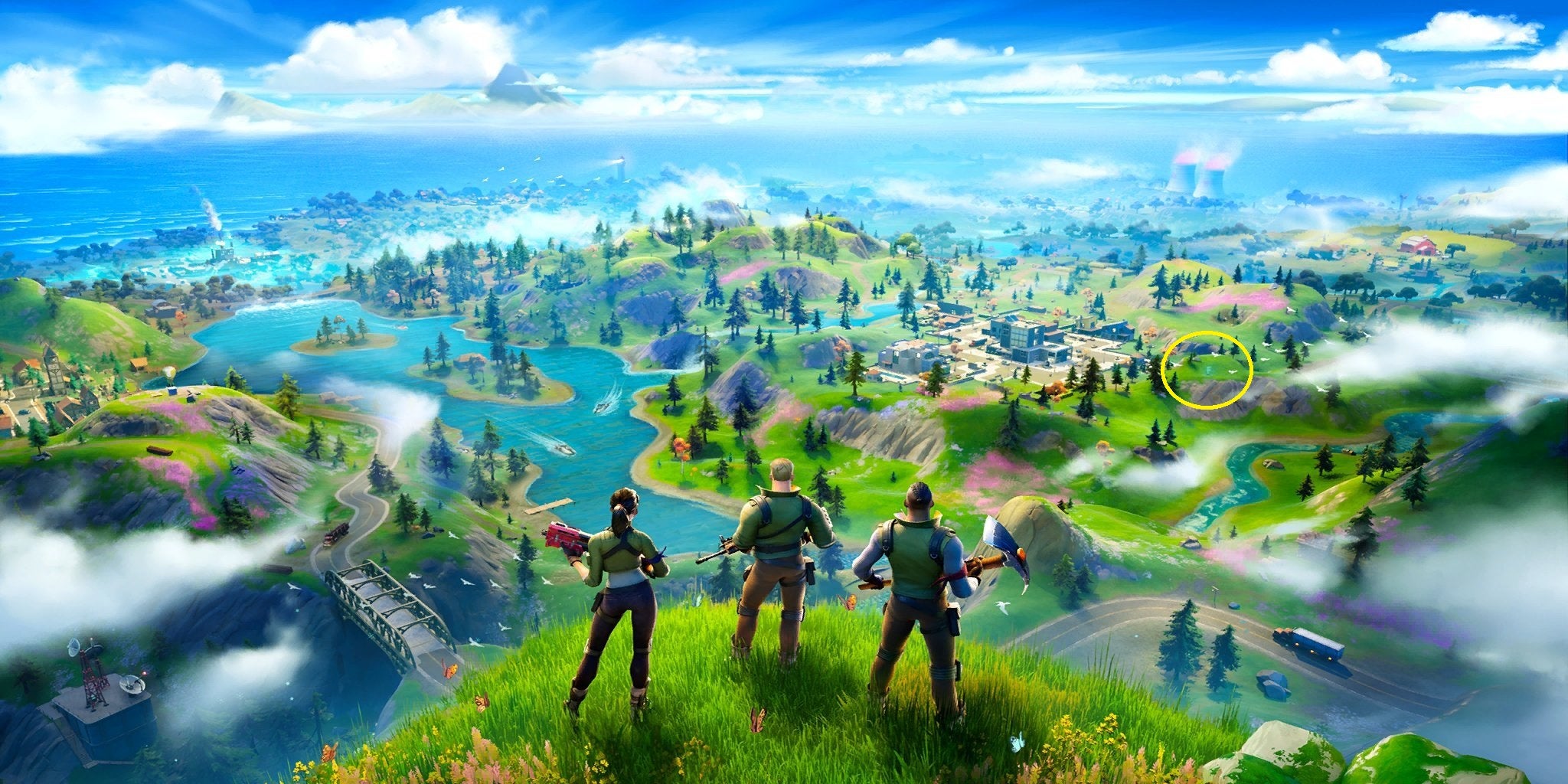 Fortnite: Cerca la lettera F nella schermata di caricamento ...