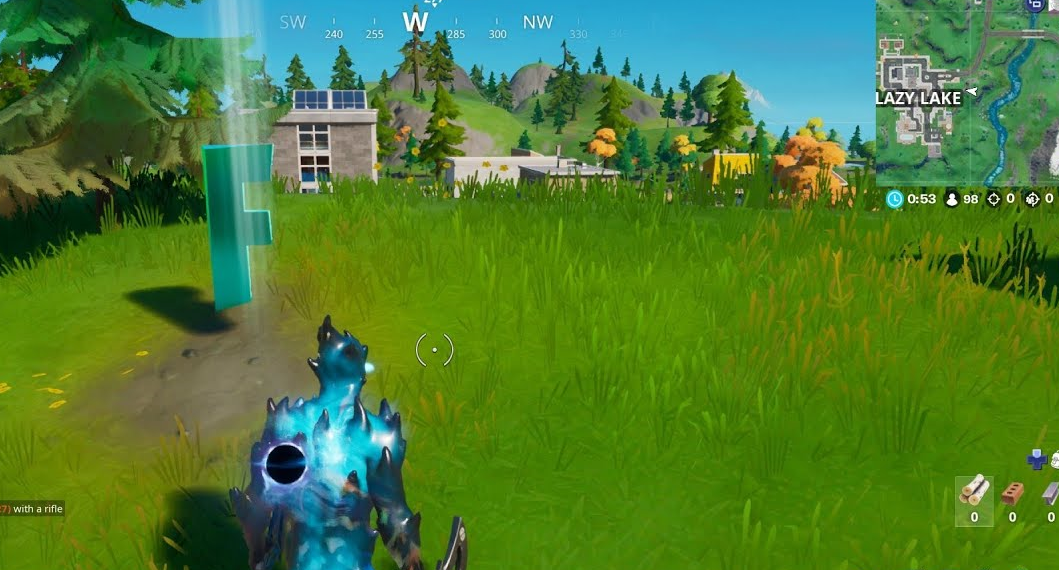 Fortnite: Cerca la lettera F nella schermata di caricamento ...