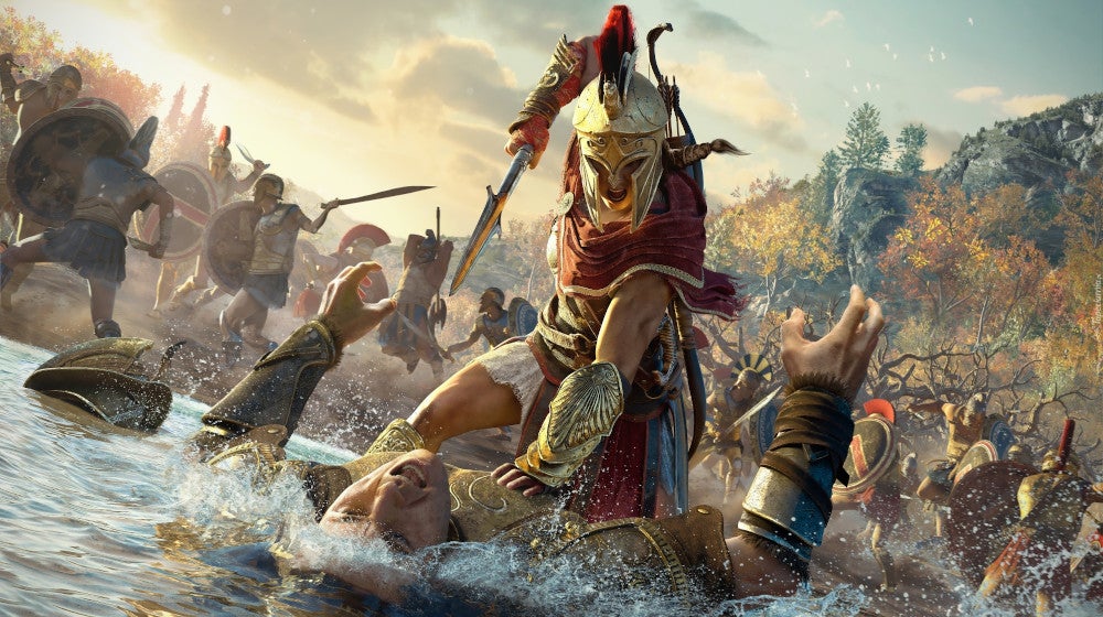 Obrazki dla Błąd z Assassin's Creed Odyssey inspiracją dla nowej gry Ubisoftu