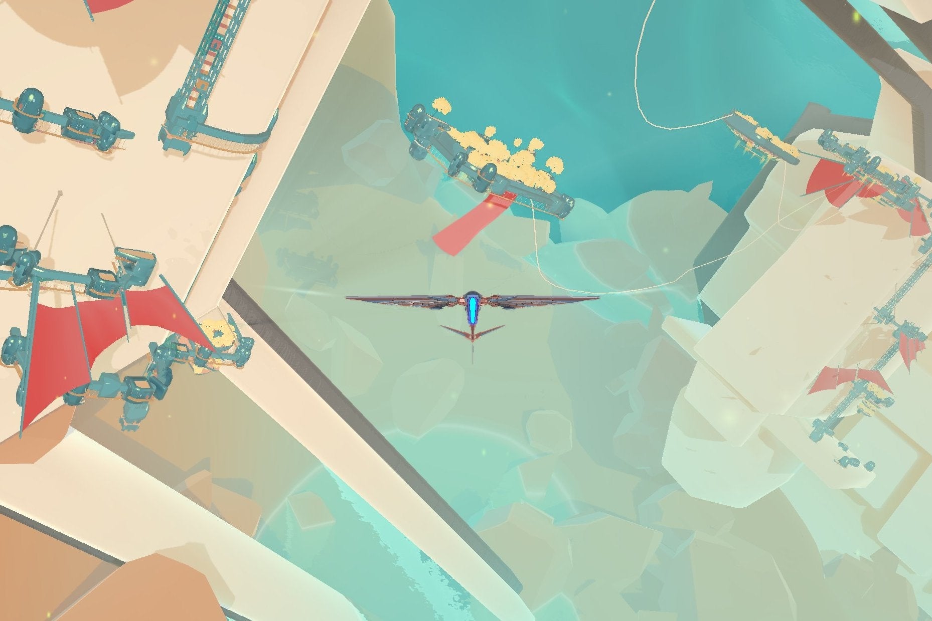 Image for InnerSpace could be the prettiest aerial exploration game on the horizon
