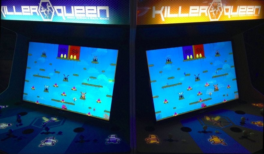 Introducing Killer Queen The world's first 10player arcade strategy