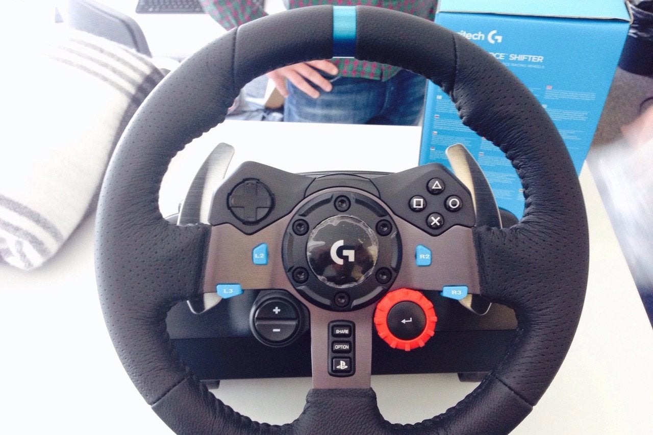 Image for Is this the new Logitech wheel for PlayStation 4?