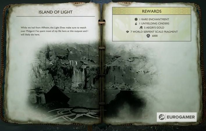 God of War Treasure Map locations   Where to find Don t Blink  Kneel Before God  Island of Light and other Treasure Maps - 36