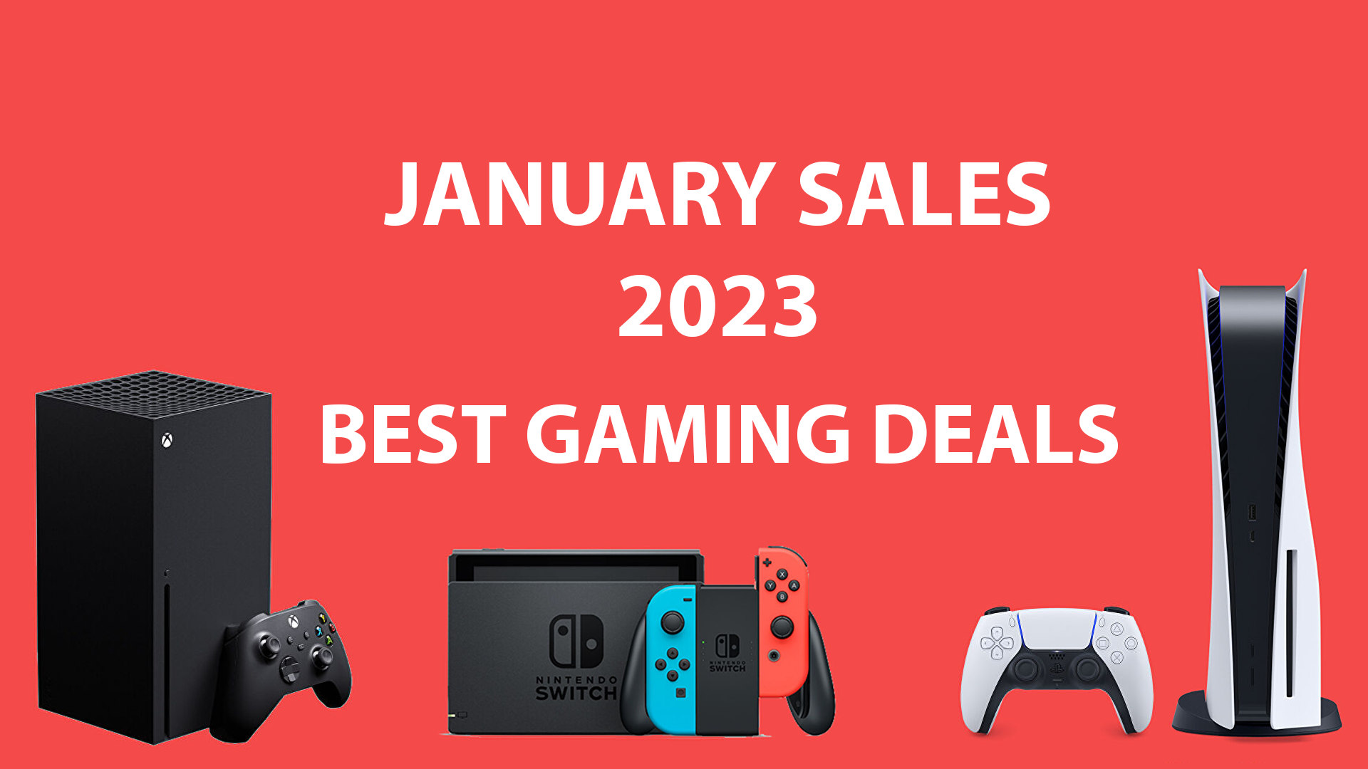 Image for January sales 2023: best gaming deals and tech offers