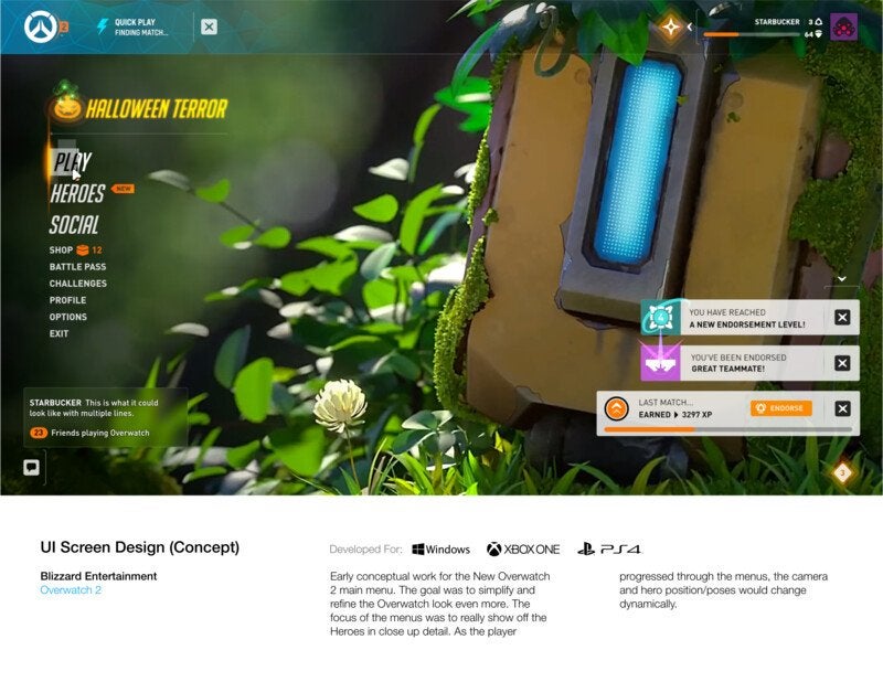 Overwatch 2 concept art points to possible battle pass - 27