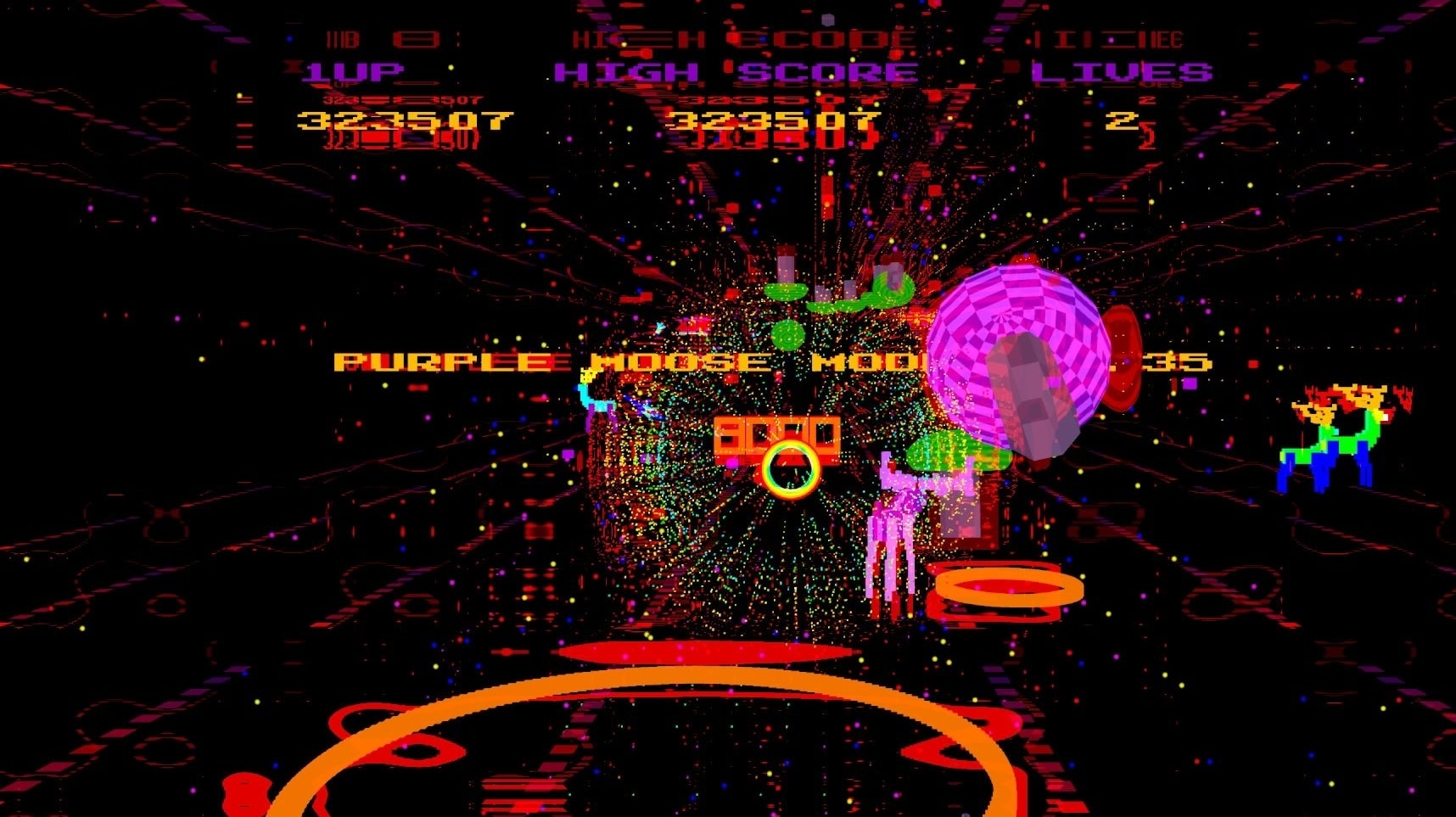 Image for Jeff Minter's latest psychedelic arcade shooter Moose Life comes to PC in August