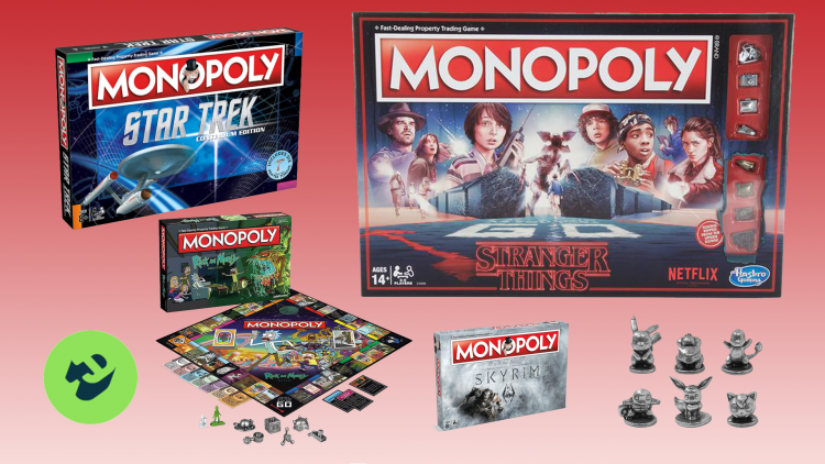 Image for The best editions of Monopoly for niche board game nights