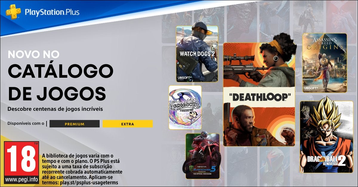 Imagem para Jogos PS Plus Extra e Premium de setembro