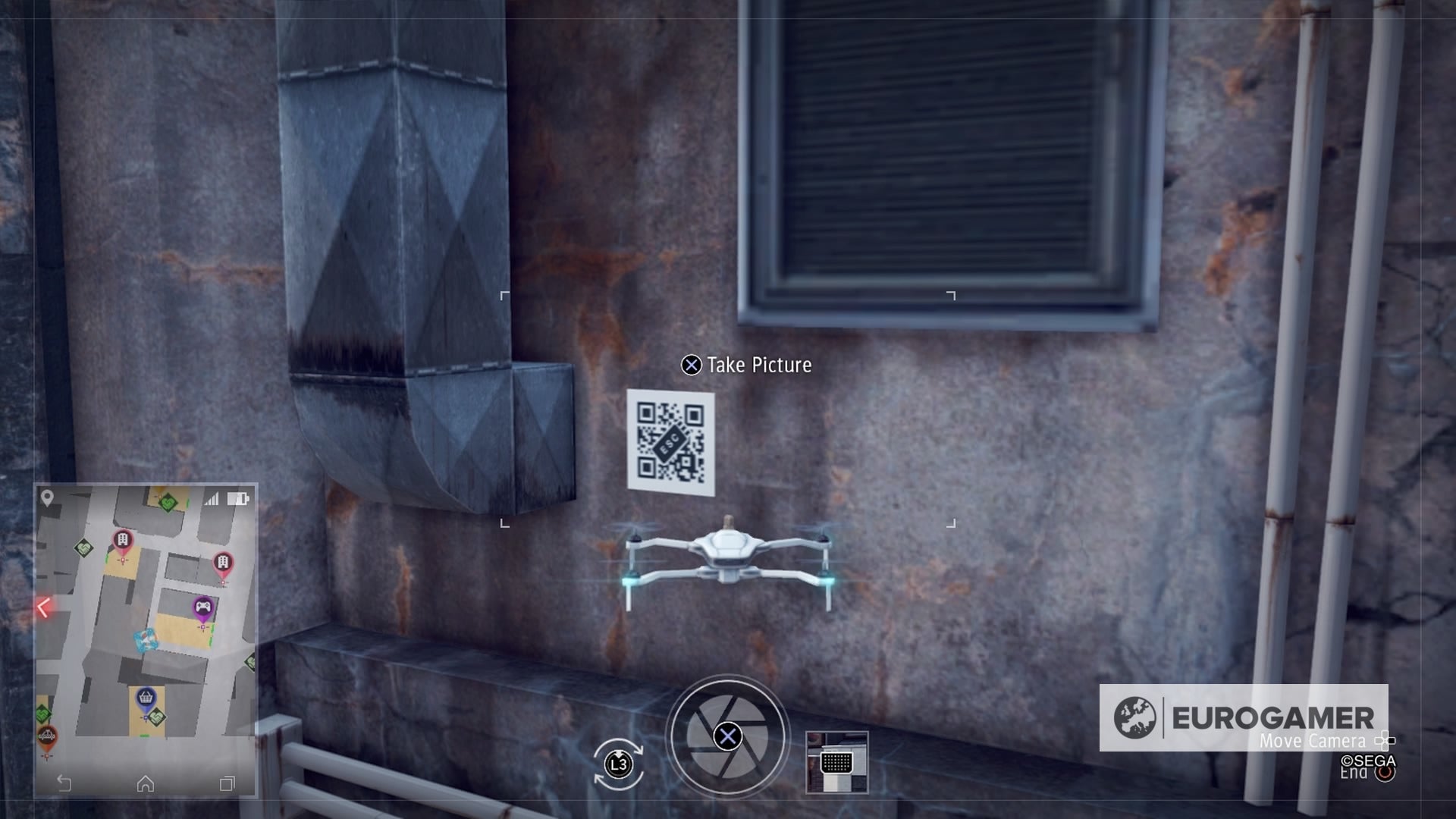 Judgment QR code locations to upgrade Drone Parts explained - 90